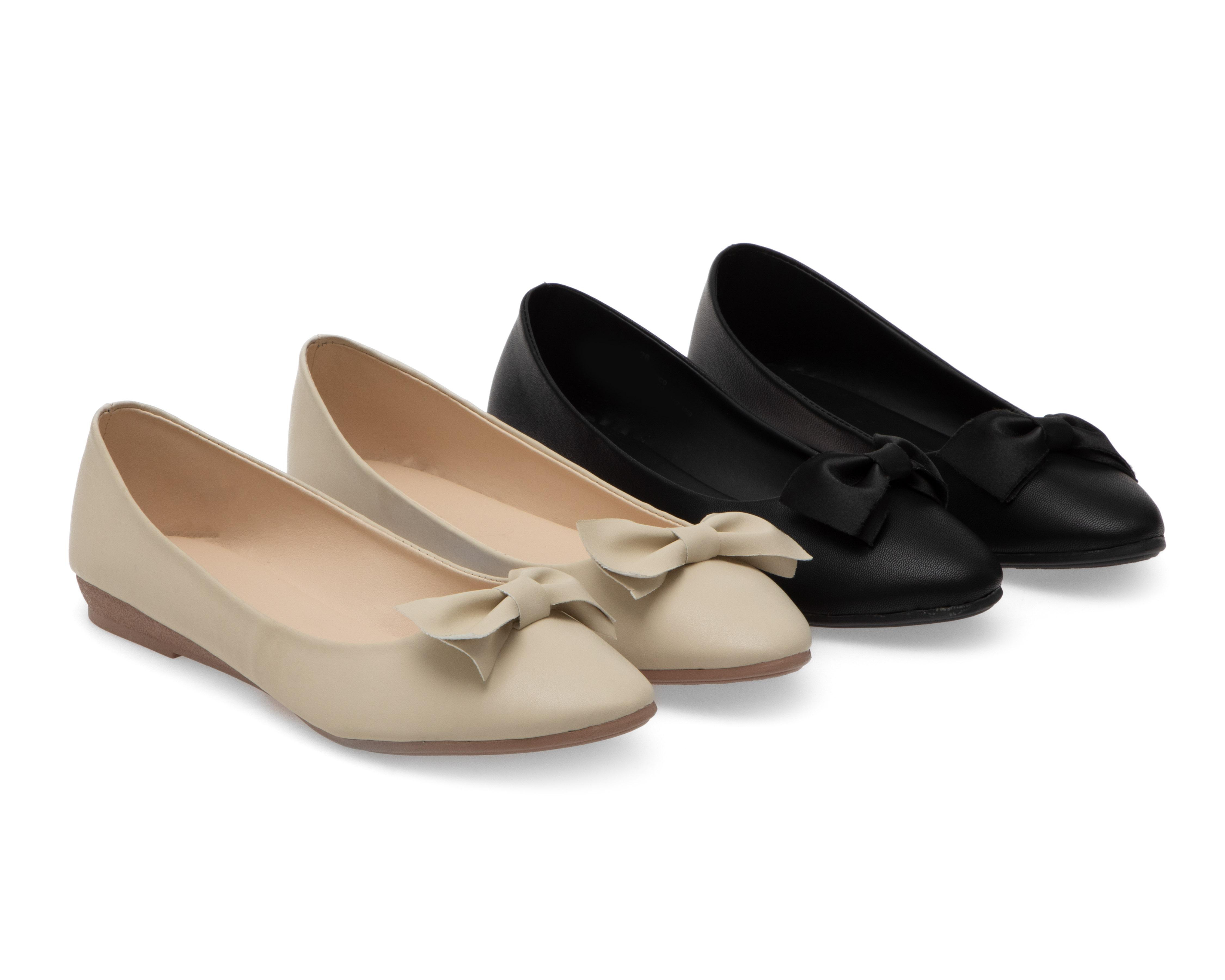 Foto 2 pulgar | Flats 18 Forever para Mujer Duo Pack