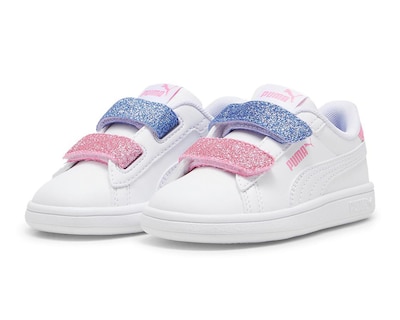Foto 1 | Tenis Puma Smash 3.0 L Glitter para Bebé Niña
