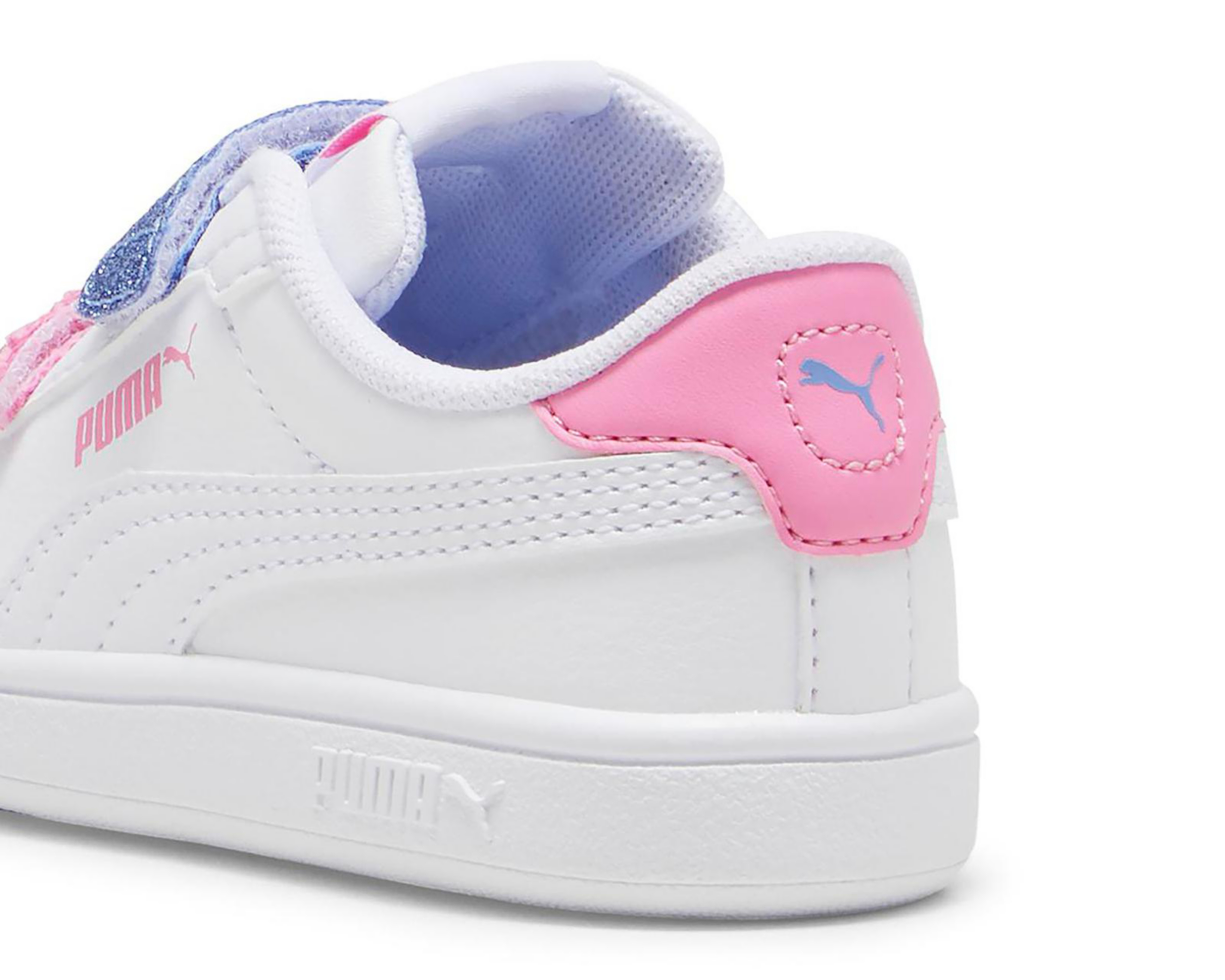 Foto 7 pulgar | Tenis Puma Smash 3.0 L Glitter para Bebé Niña