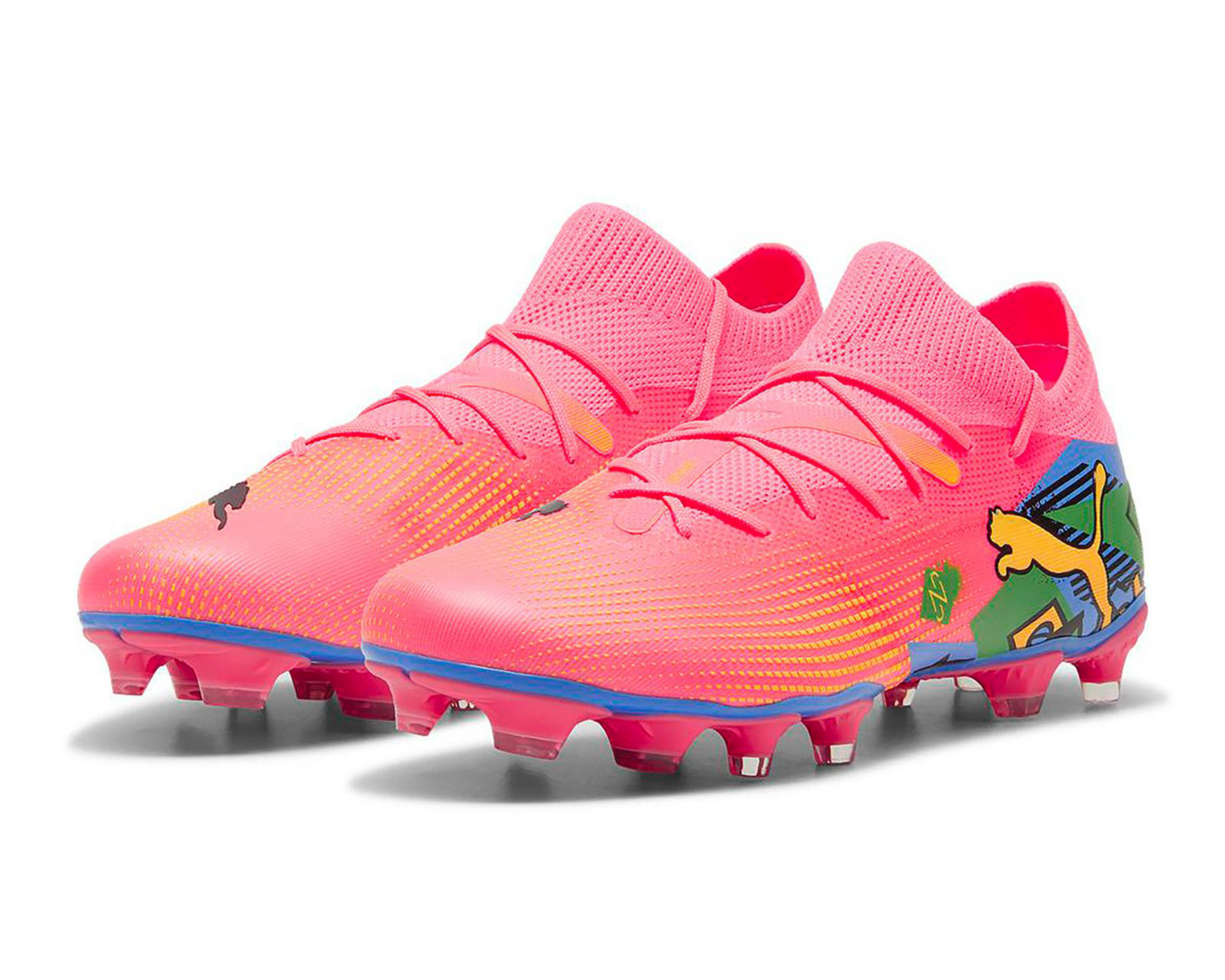 Foto 1 | Taquetes Puma Future 7 Mach Njr Copa FG AG para Hombre