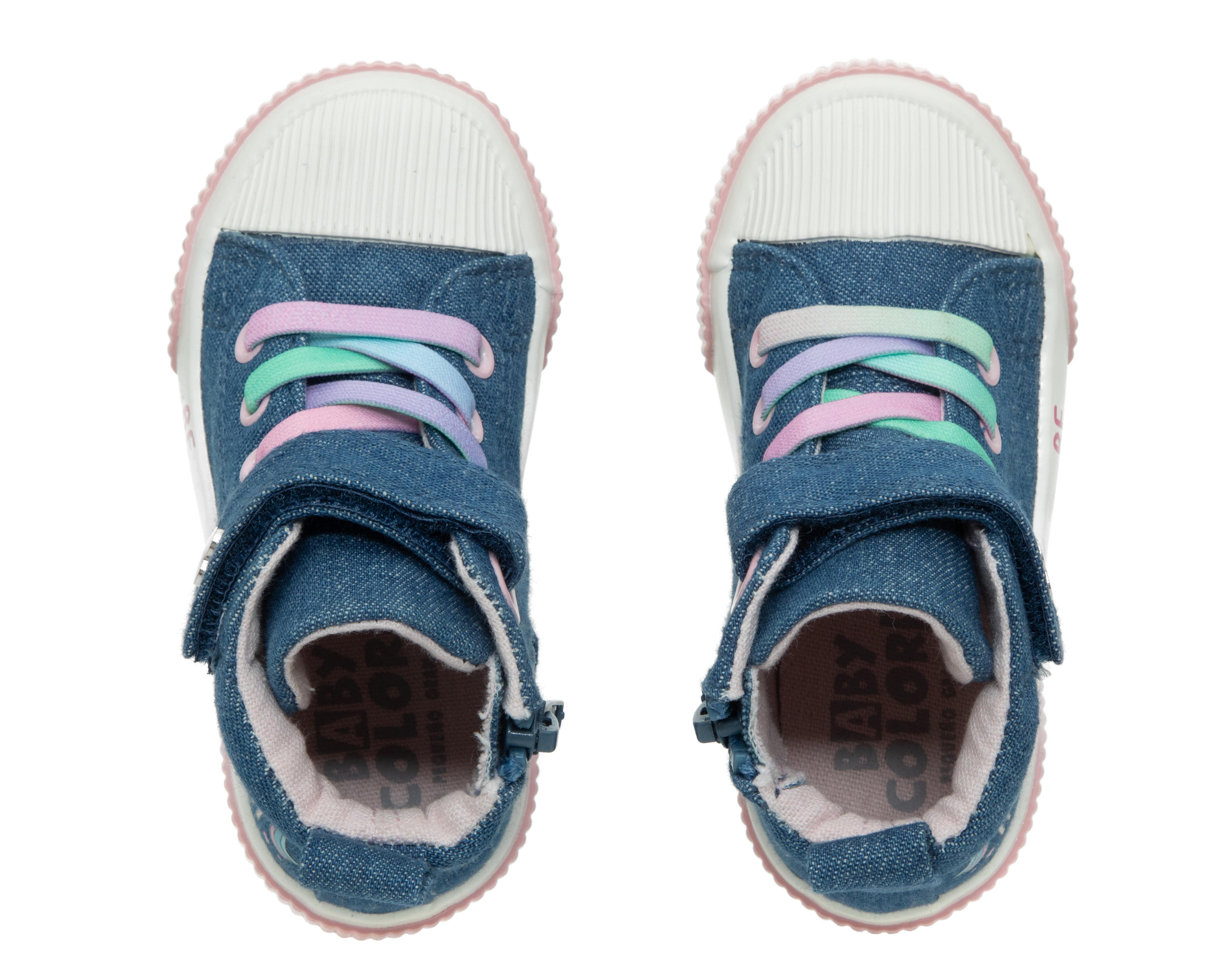 Foto 4 pulgar | Tenis Casuales Baby Colors para Bebé Niña