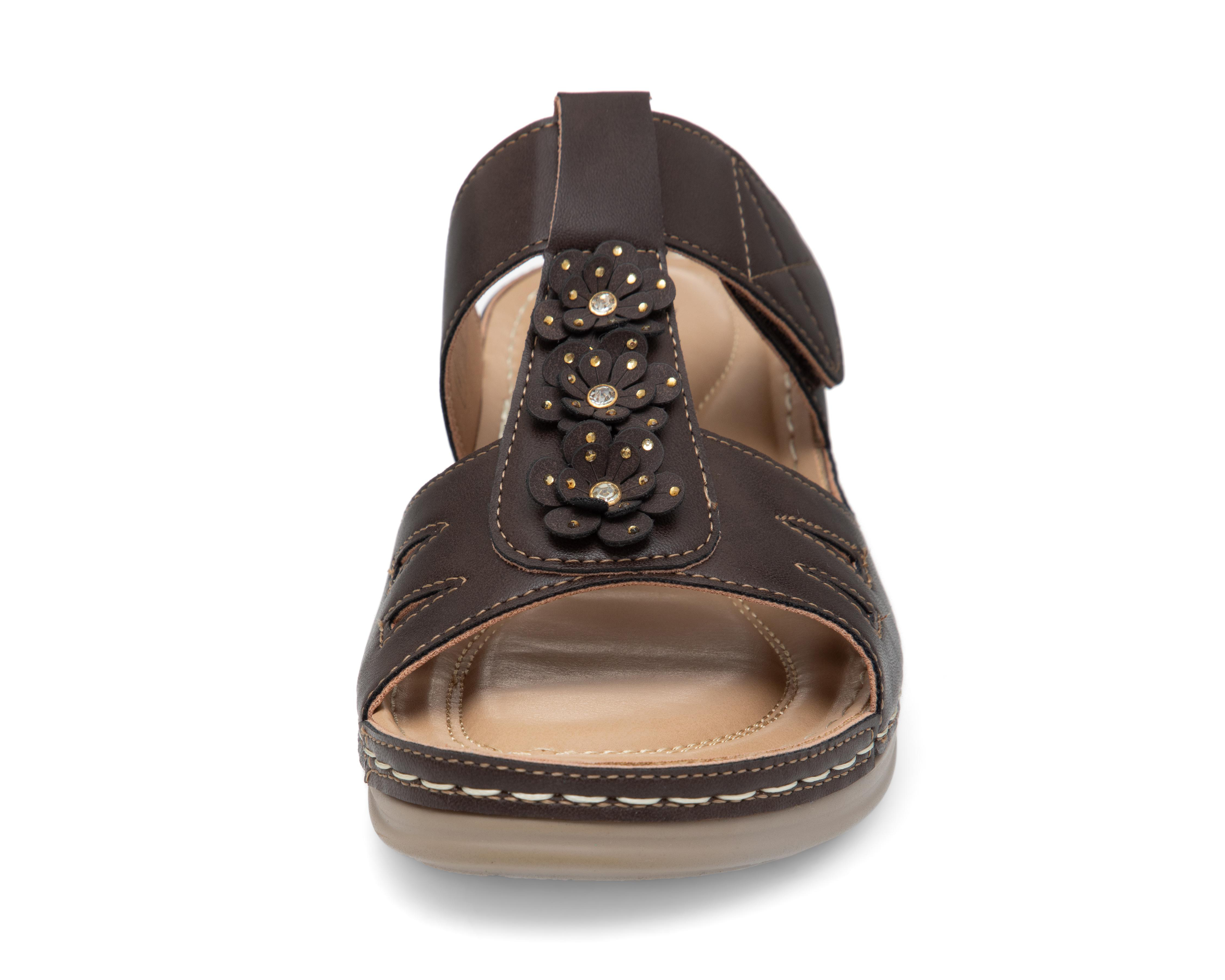 Foto 6 pulgar | Sandalias Confort Lady Sun Conforto para Mujer