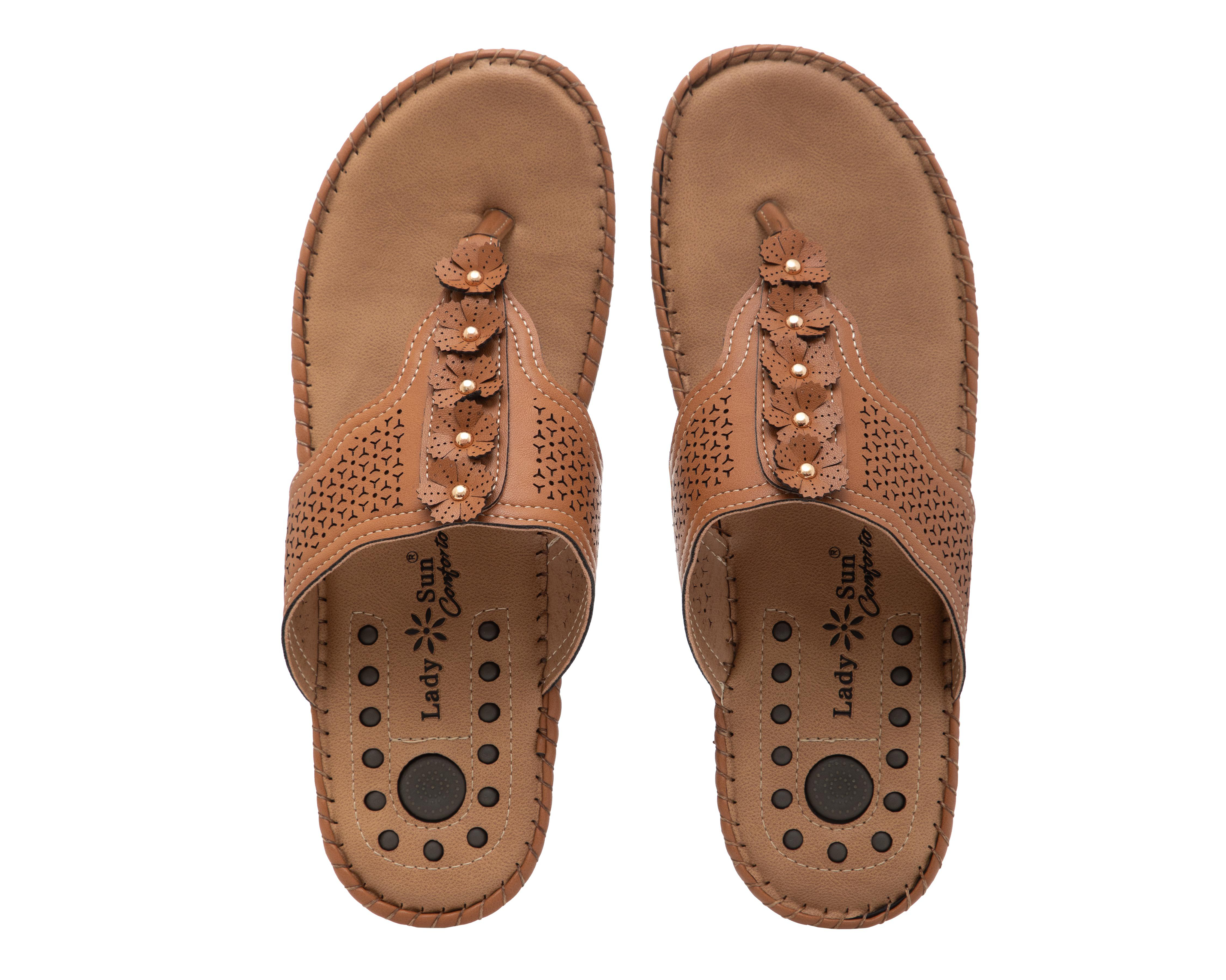 Foto 4 pulgar | Sandalias Confort Lady Sun Conforto para Mujer