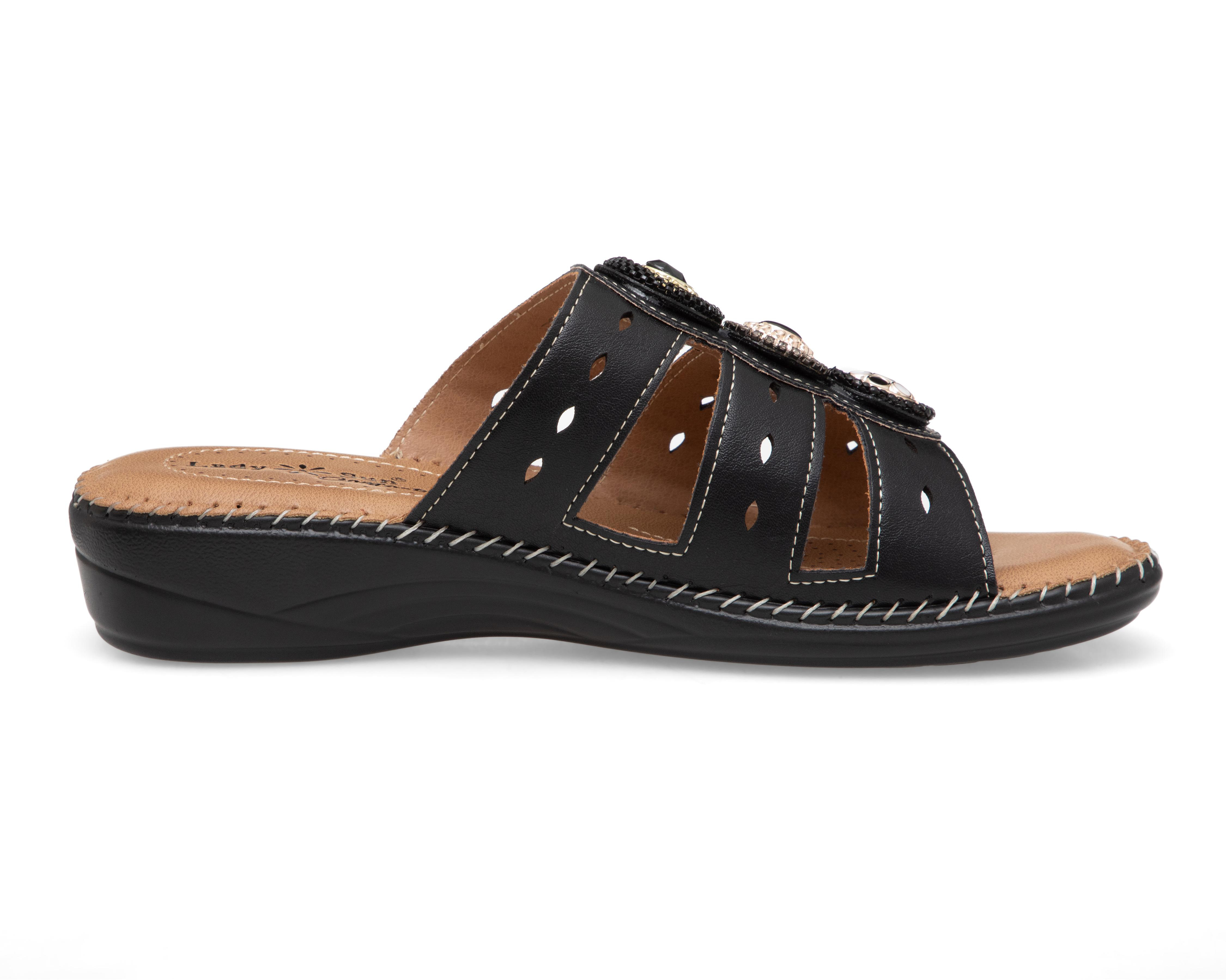 Foto 5 pulgar | Sandalias Confort Lady Sun Conforto para Mujer