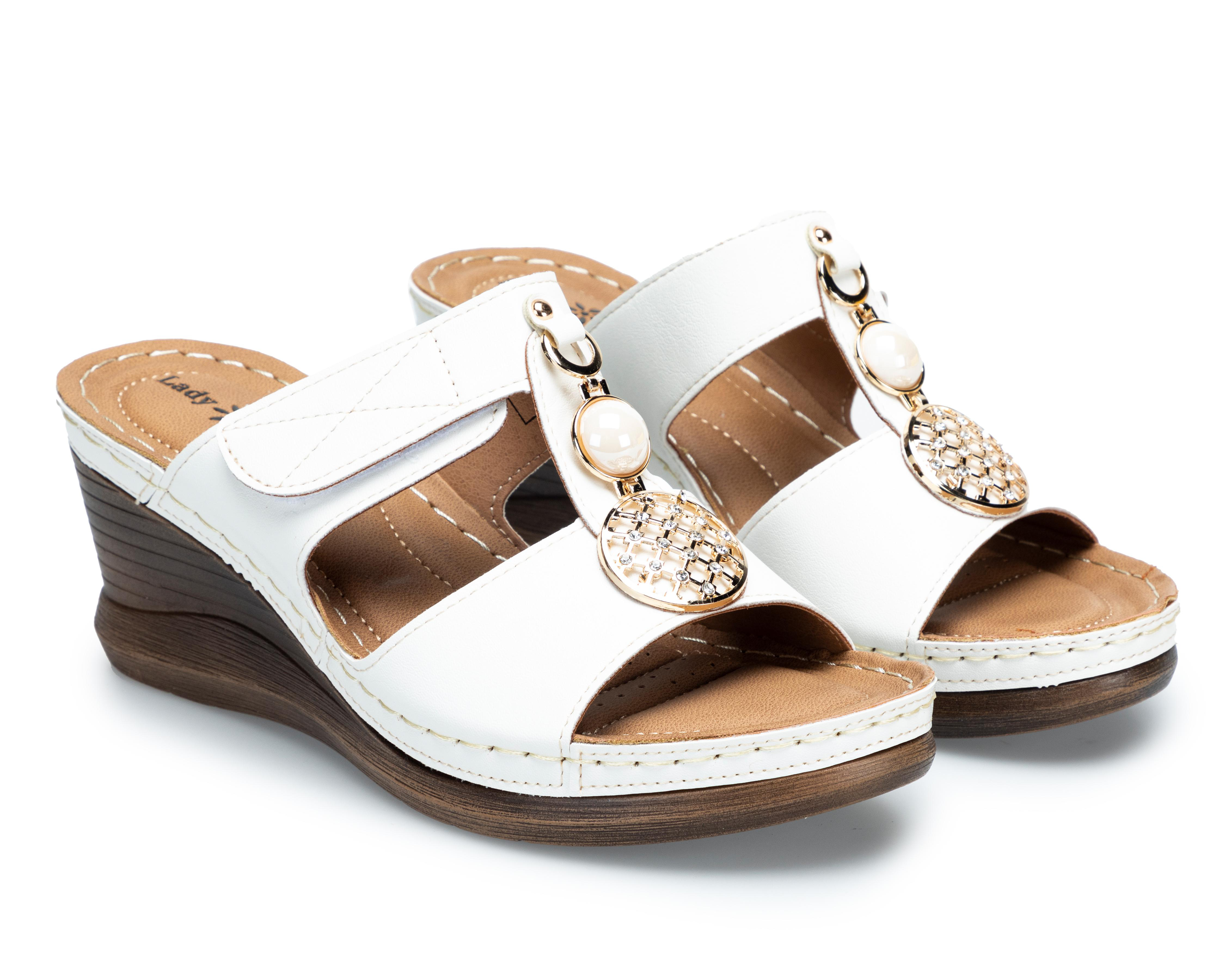 Sandalias Confort Lady Sun Conforto para Mujer