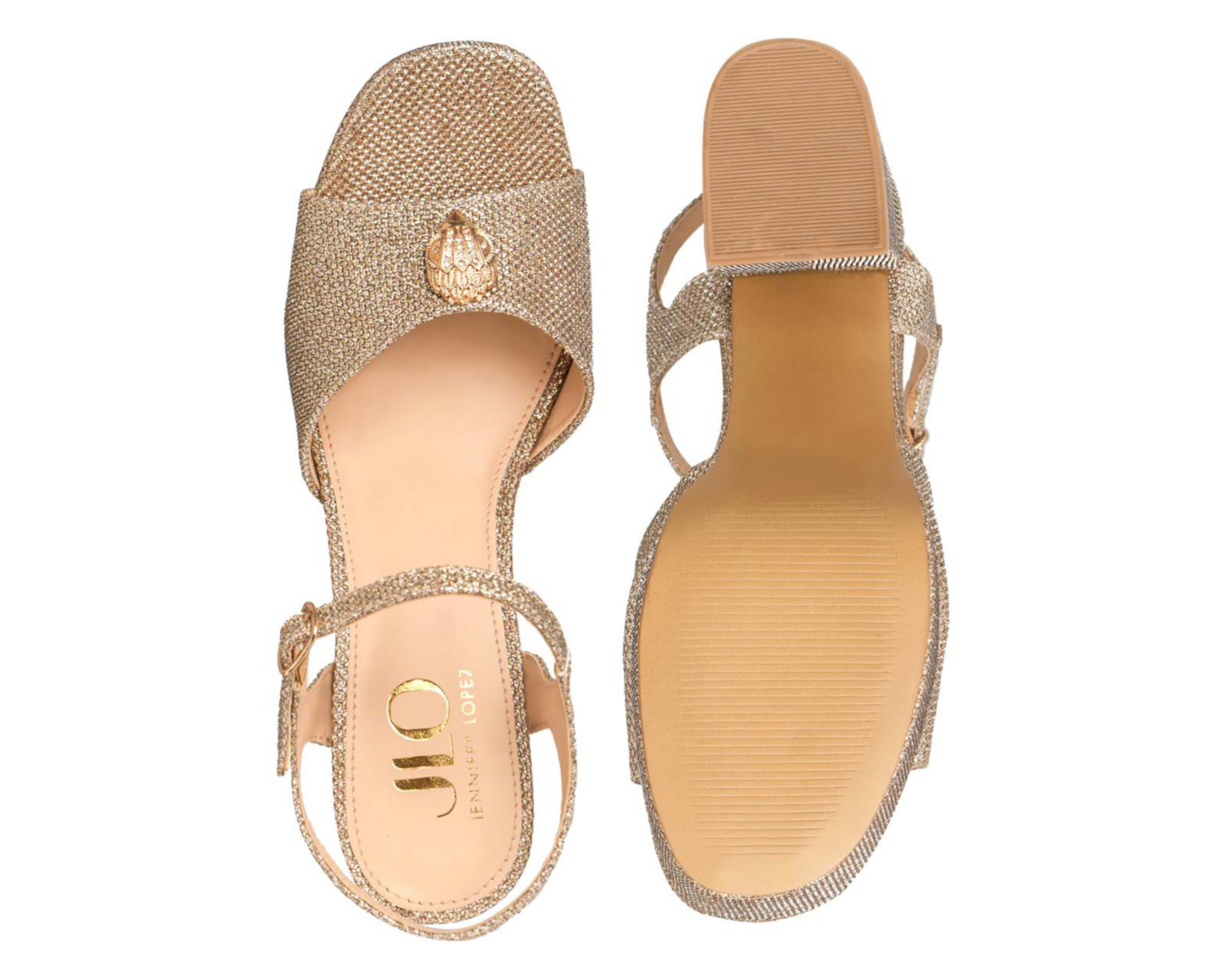 Foto 3 pulgar | Sandalias de Tacón Jennifer Lopez para Mujer