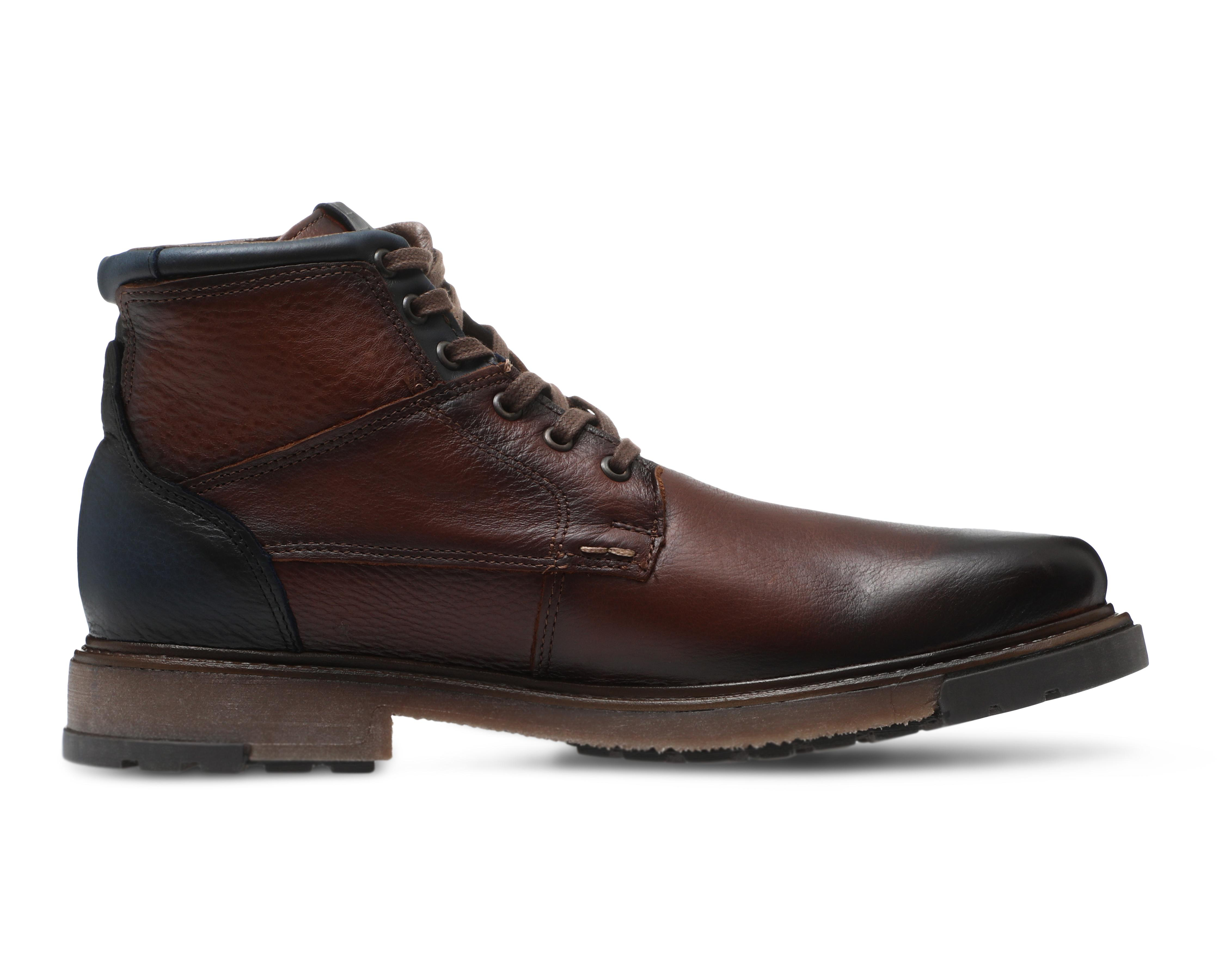 Foto 4 | Botas Casuales Lobo Solo de Piel para Hombre