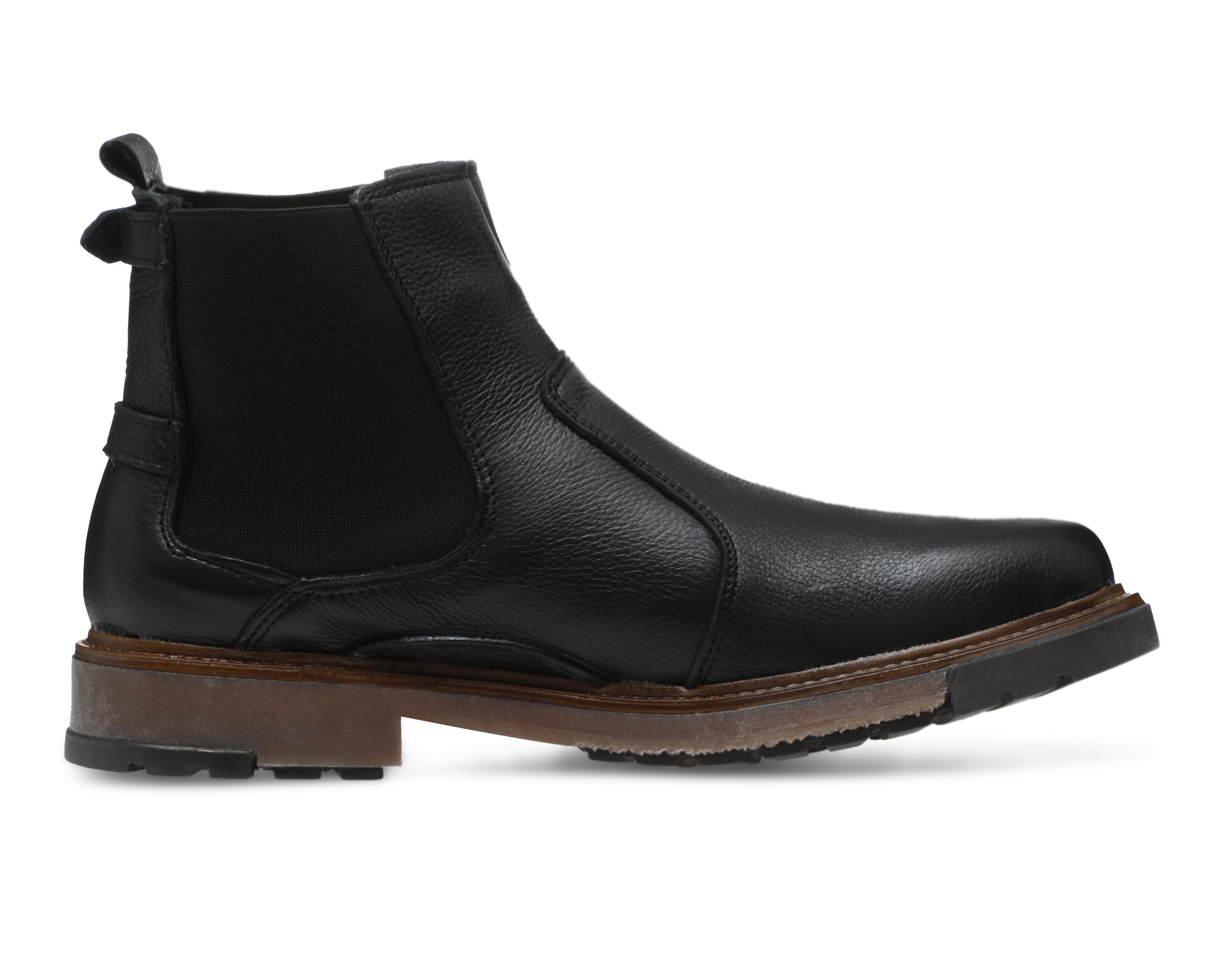 Foto 4 | Botas Casuales Lobo Solo de Piel para Hombre