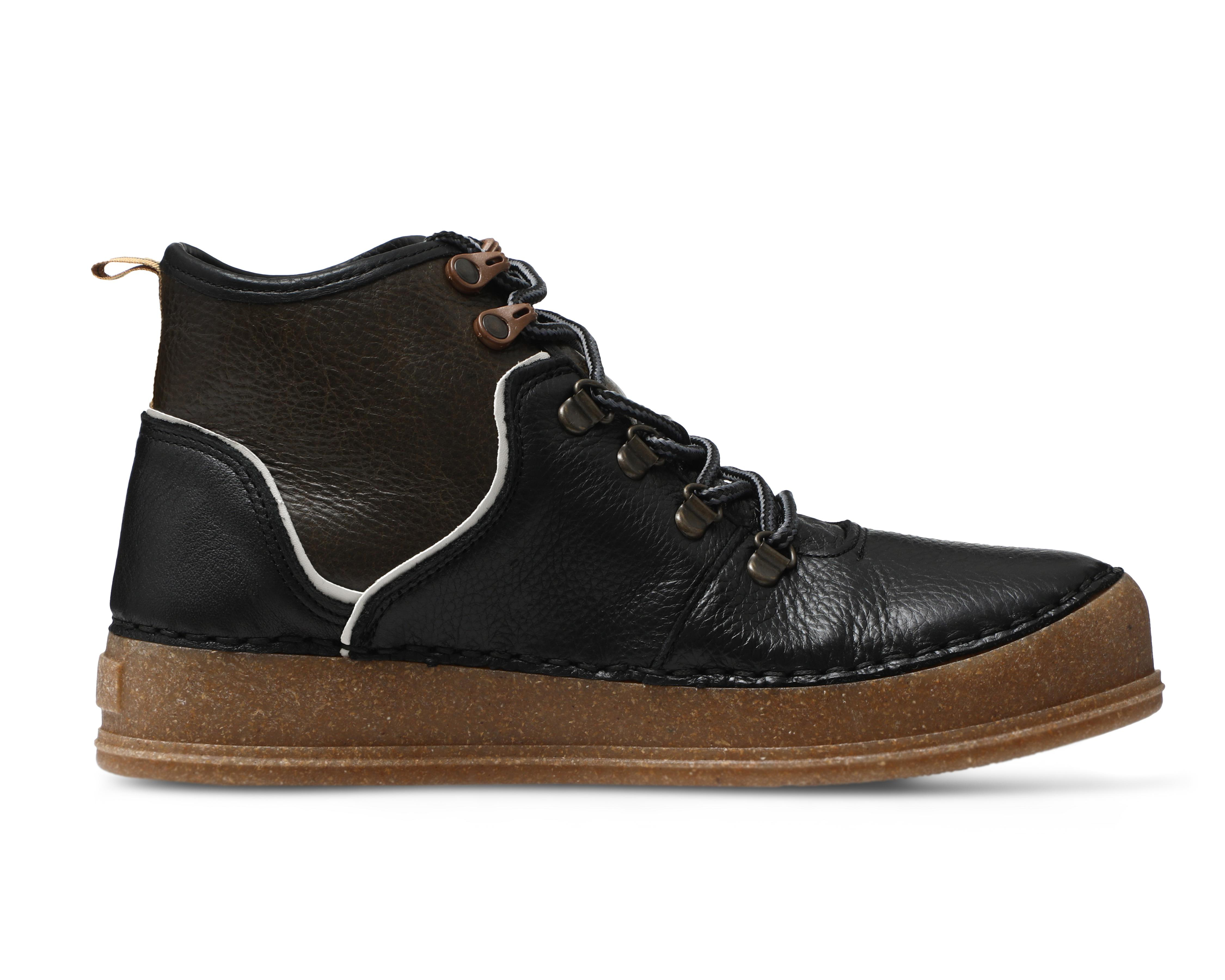 Foto 4 | Botas Confort Lobo Solo de Piel para Hombre