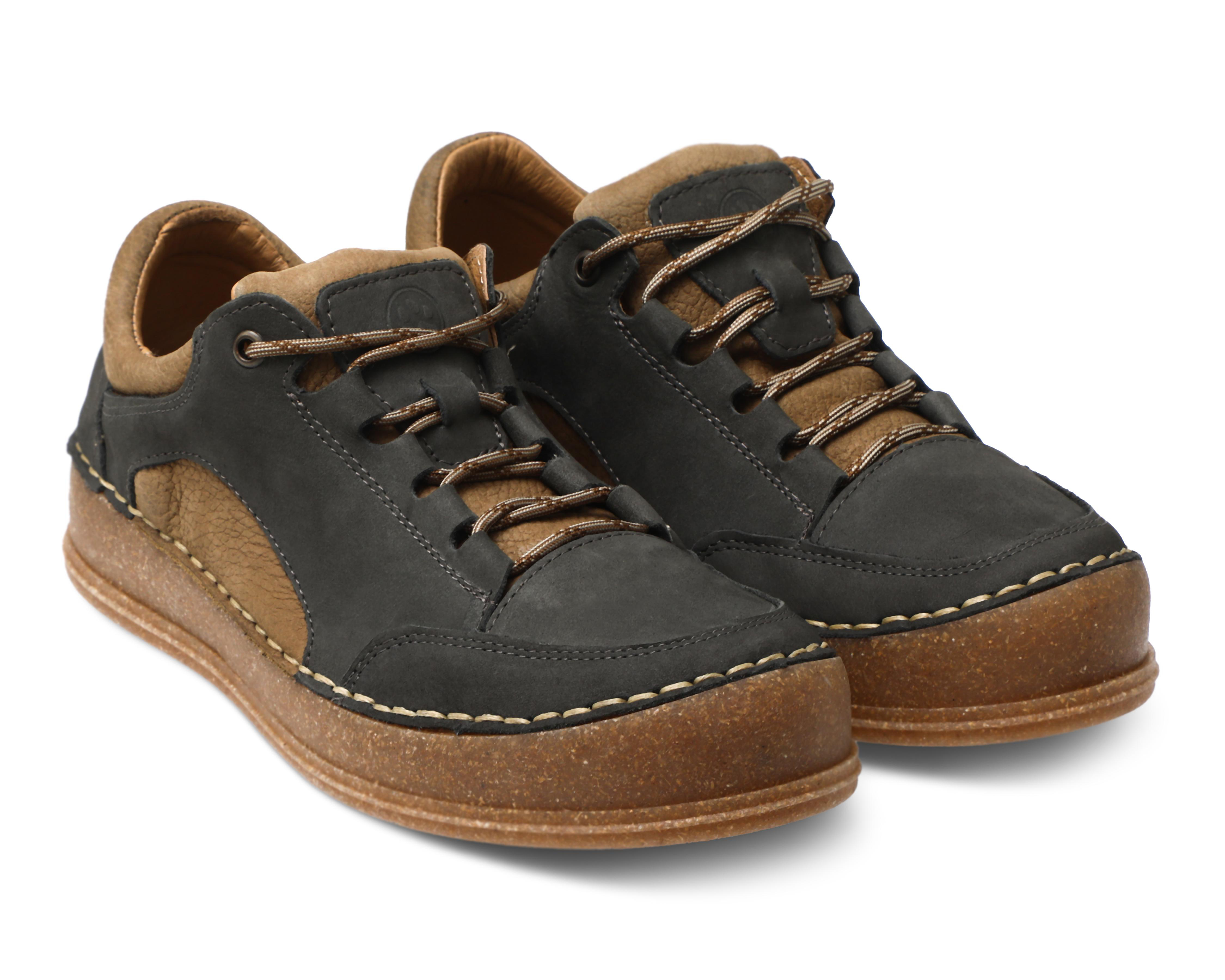 Zapatos Confort Lobo Solo de Piel para Hombre