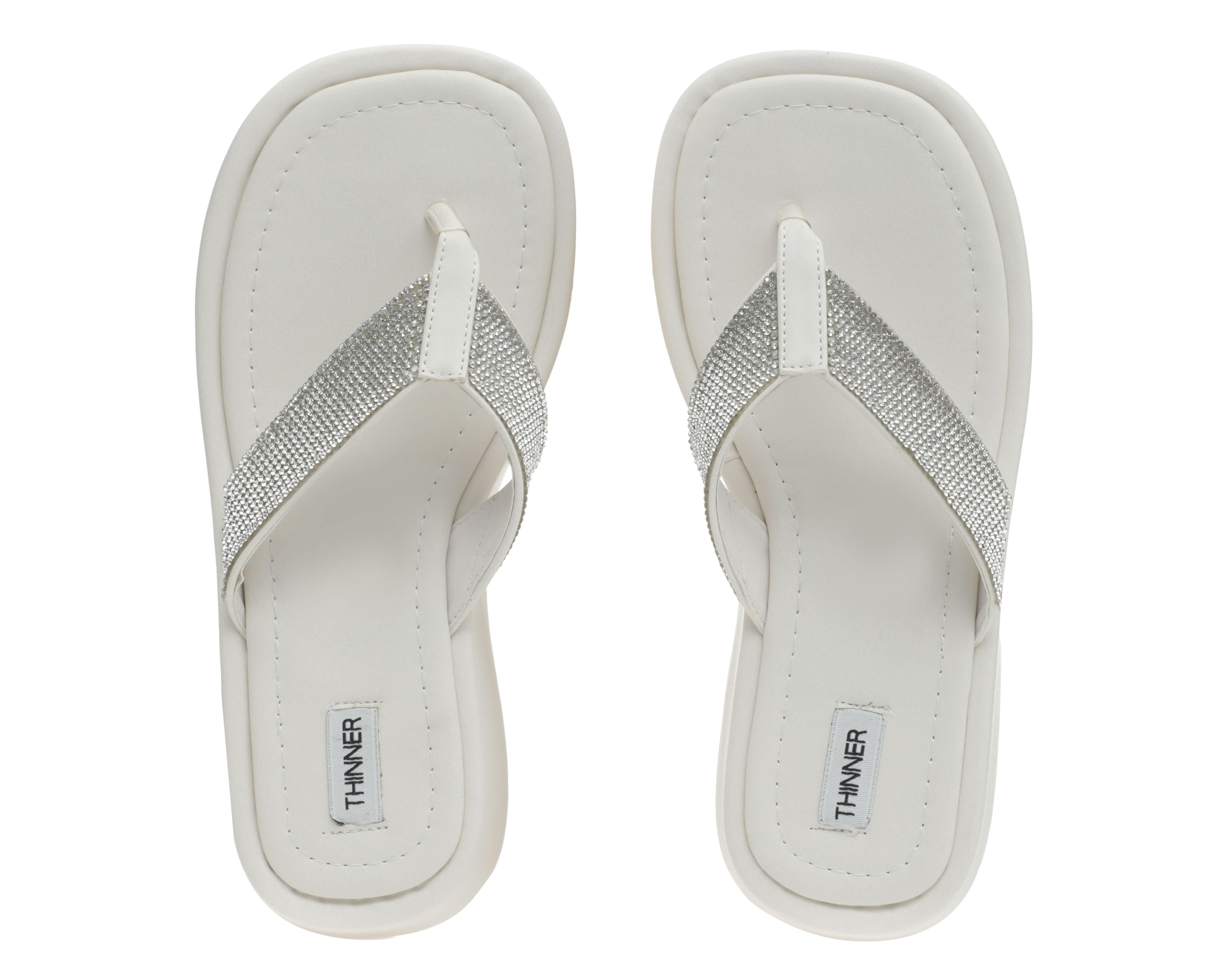 Foto 4 pulgar | Sandalias Casuales Thinner para Mujer