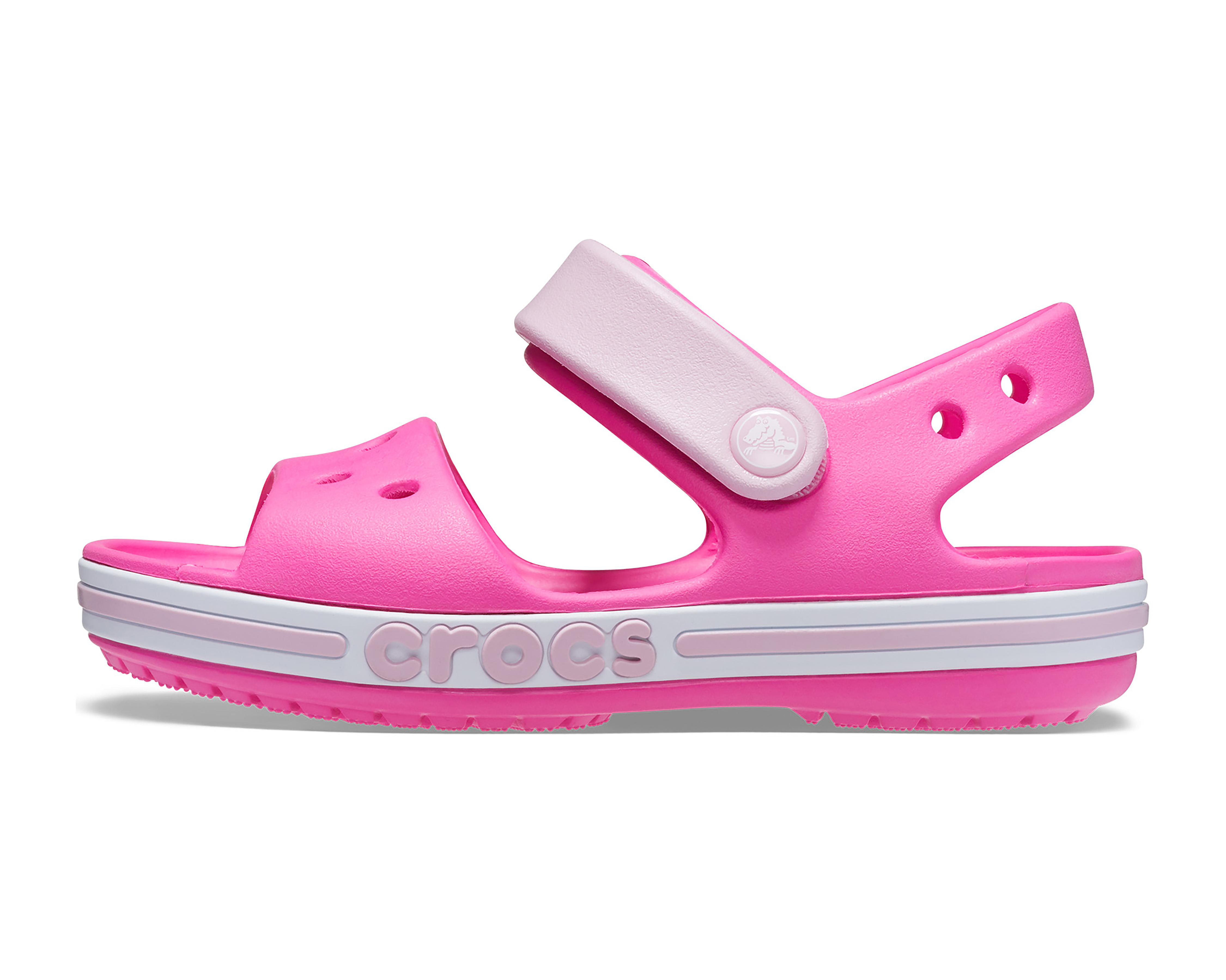 Foto 7 | Sandalias de Playa Crocs Bayaband Sandal para Niña