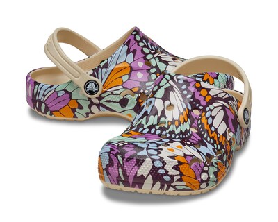Foto 5 | Sandalias de Playa Crocs Baya Seasonal Printed para Niña