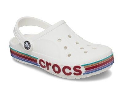 Foto 1 | Sandalias de Playa Crocs Bayaband Rainbow para Niña
