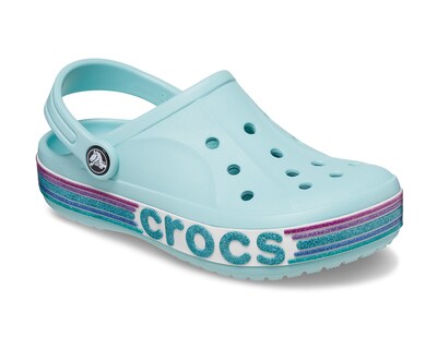 Foto 1 | Sandalias de Playa Crocs Bayaband Rainbow para Niña