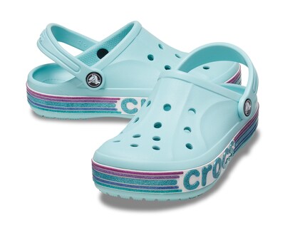 Foto 5 | Sandalias de Playa Crocs Bayaband Rainbow para Niña