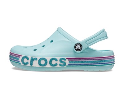 Foto 7 | Sandalias de Playa Crocs Bayaband Rainbow para Niña