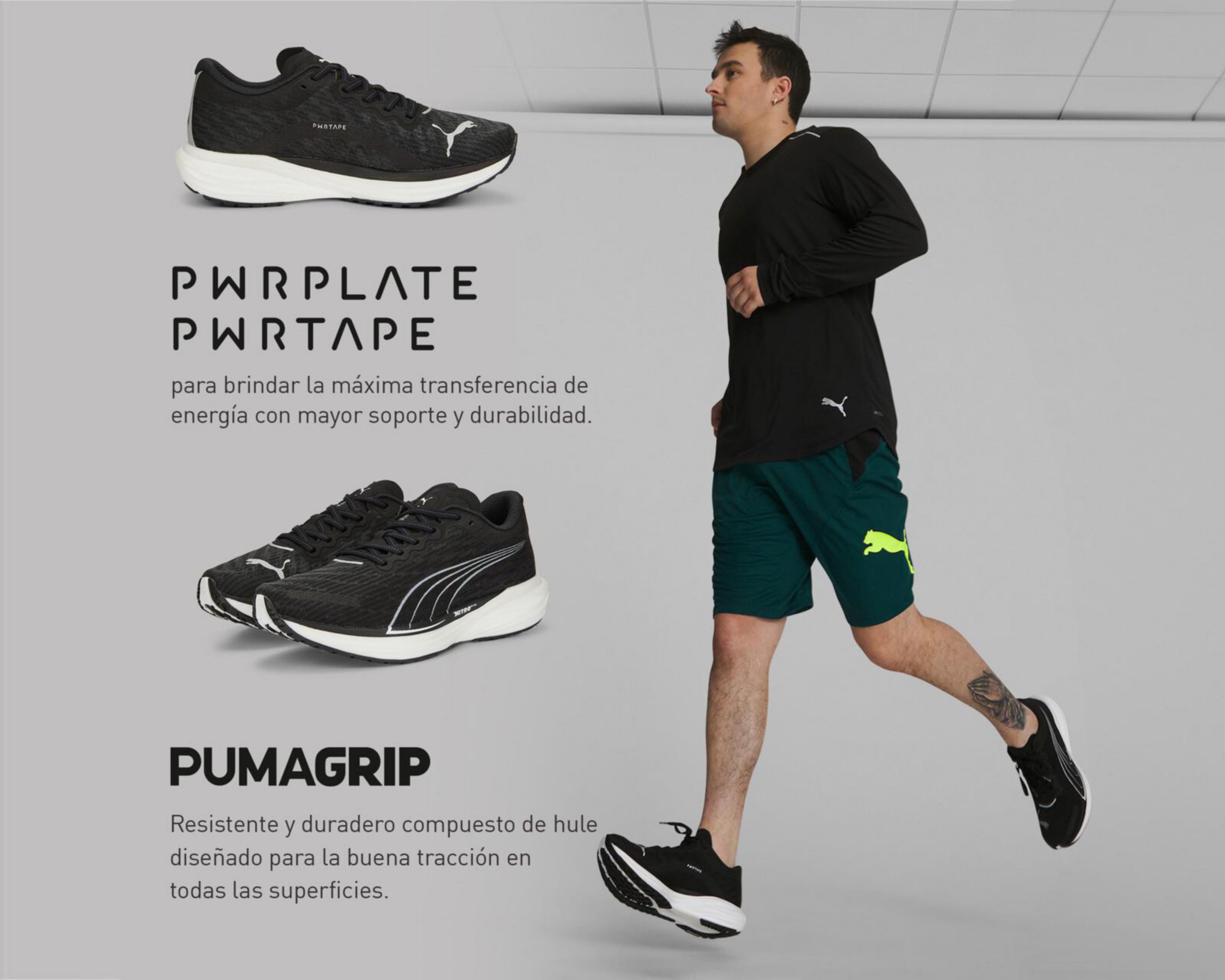 Foto 8 pulgar | Tenis Puma Deviate Nitro 2 para Hombre