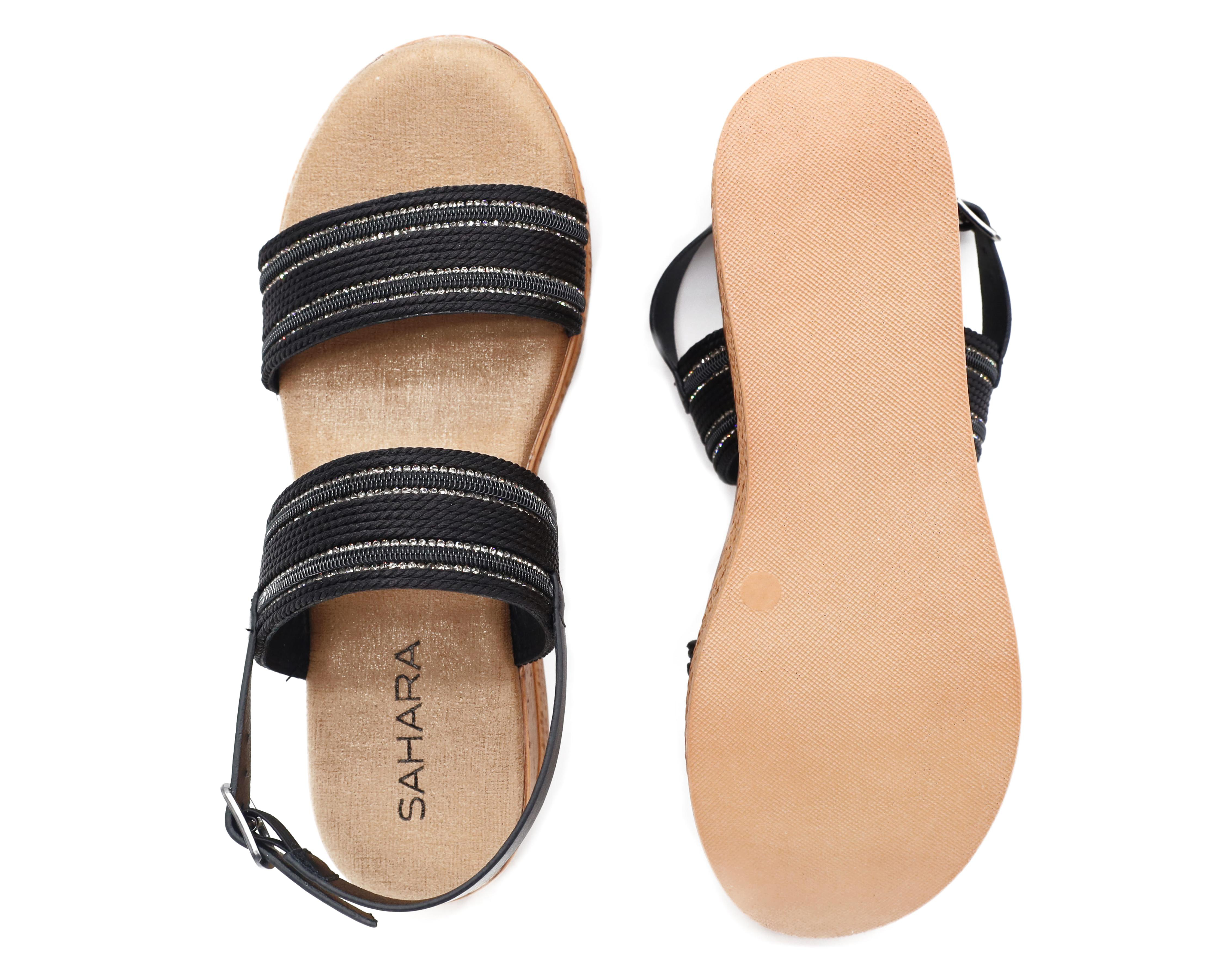 Foto 3 pulgar | Sandalias Casuales Sahara para Mujer