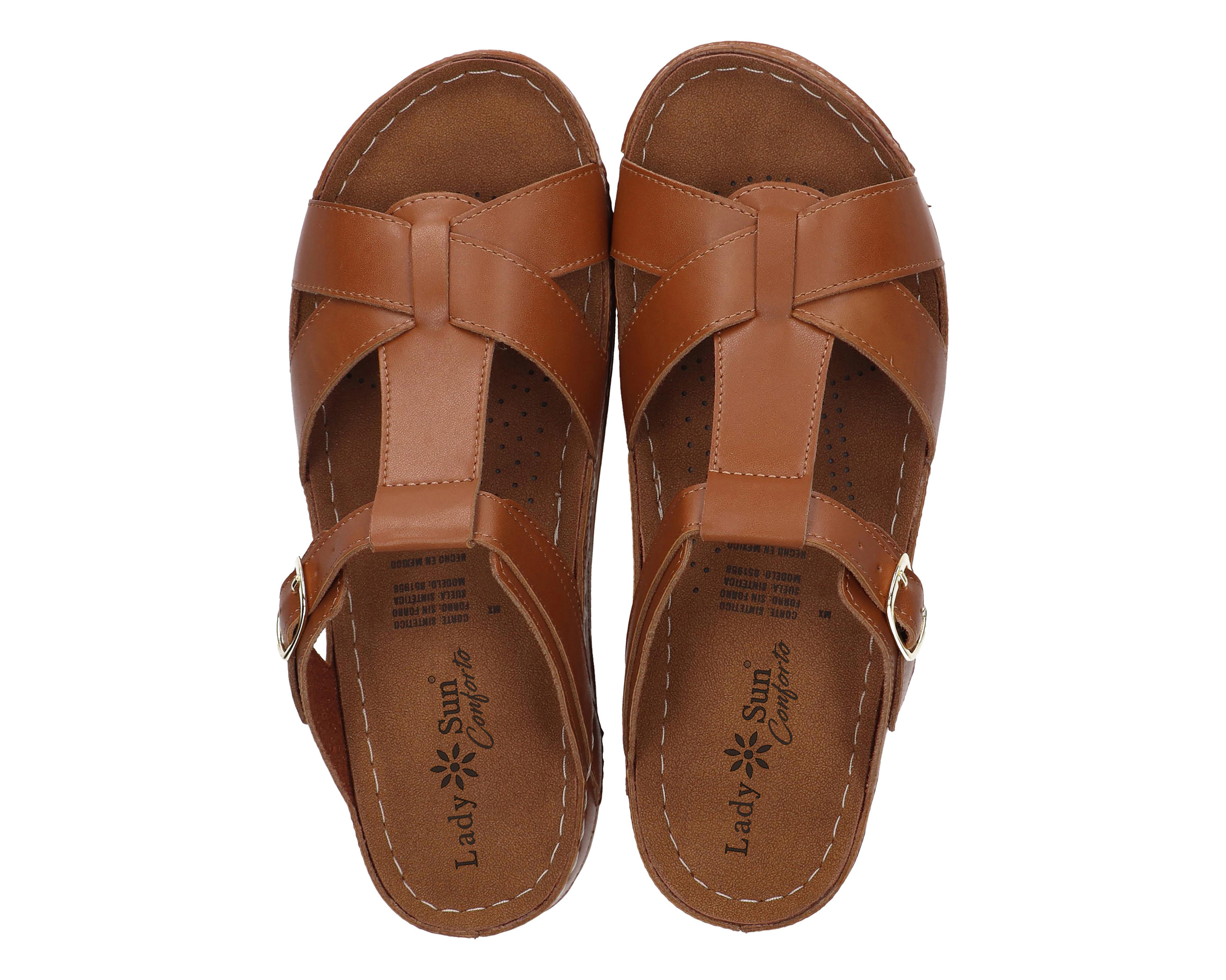 Foto 3 pulgar | Sandalias Confort Lady Sun Conforto para Mujer