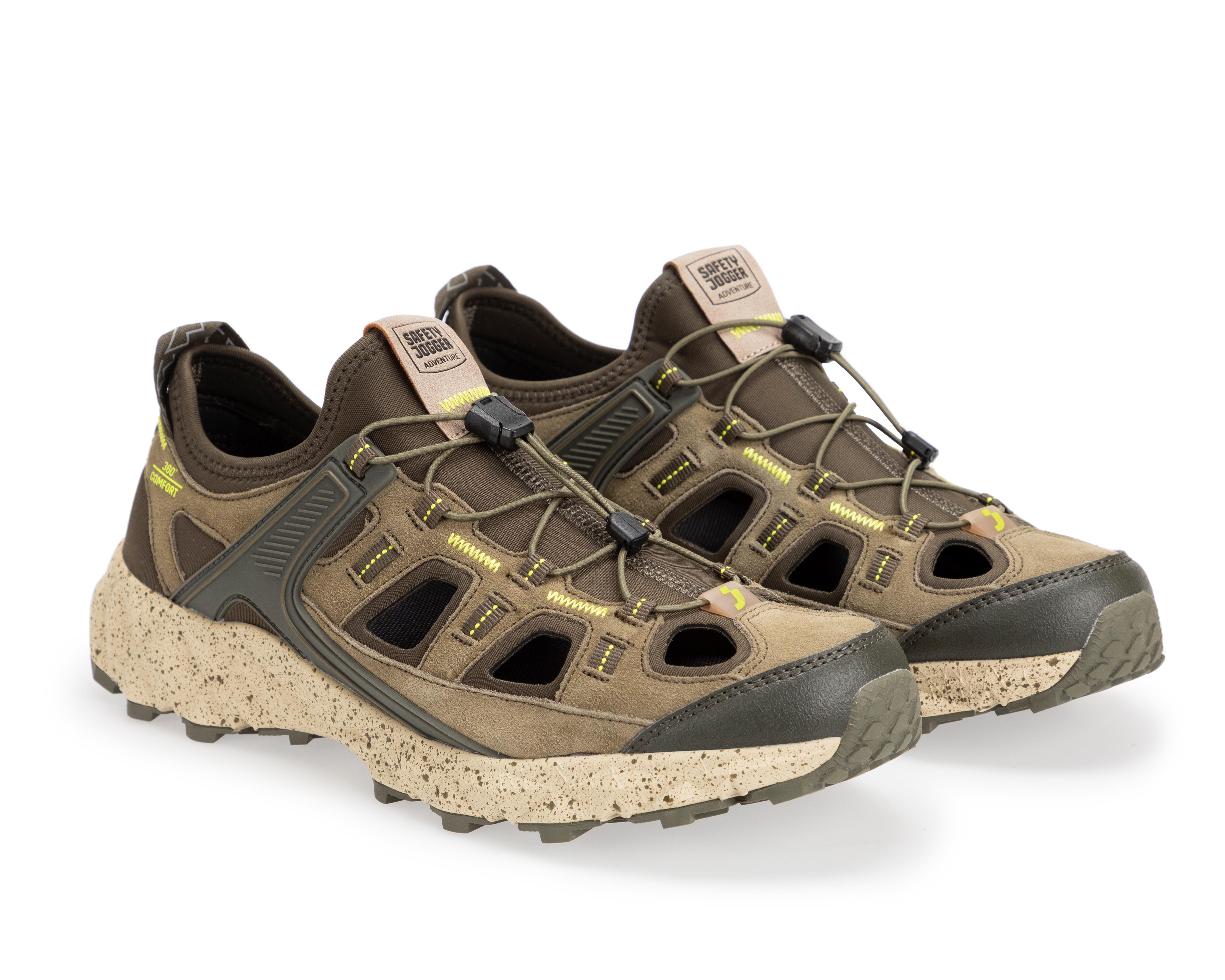 Foto 2 pulgar | Sandalias de Senderismo Safety Jogger Adventures Lanos para Hombre