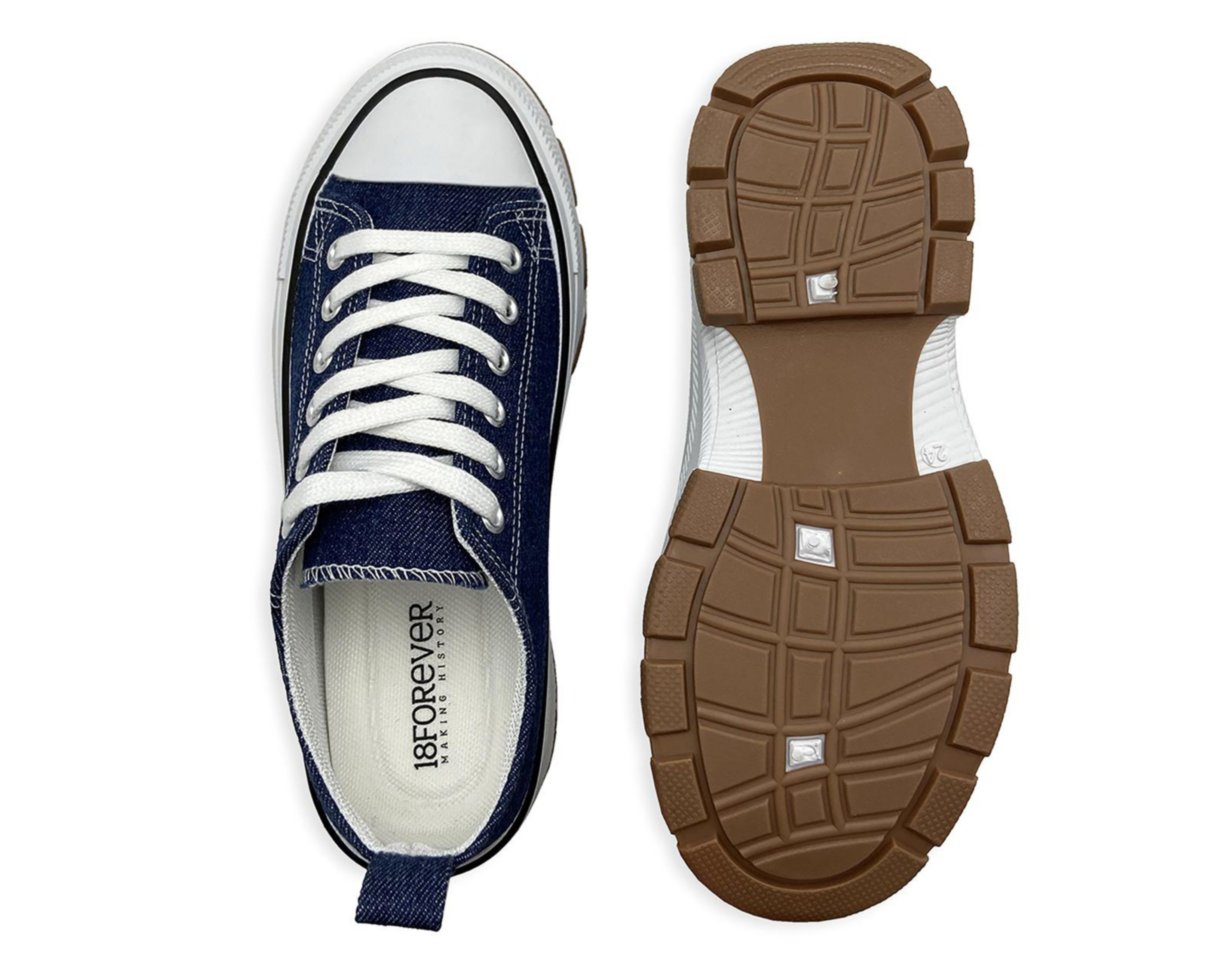 Foto 2 | Tenis Casuales 18 Forever para Mujer