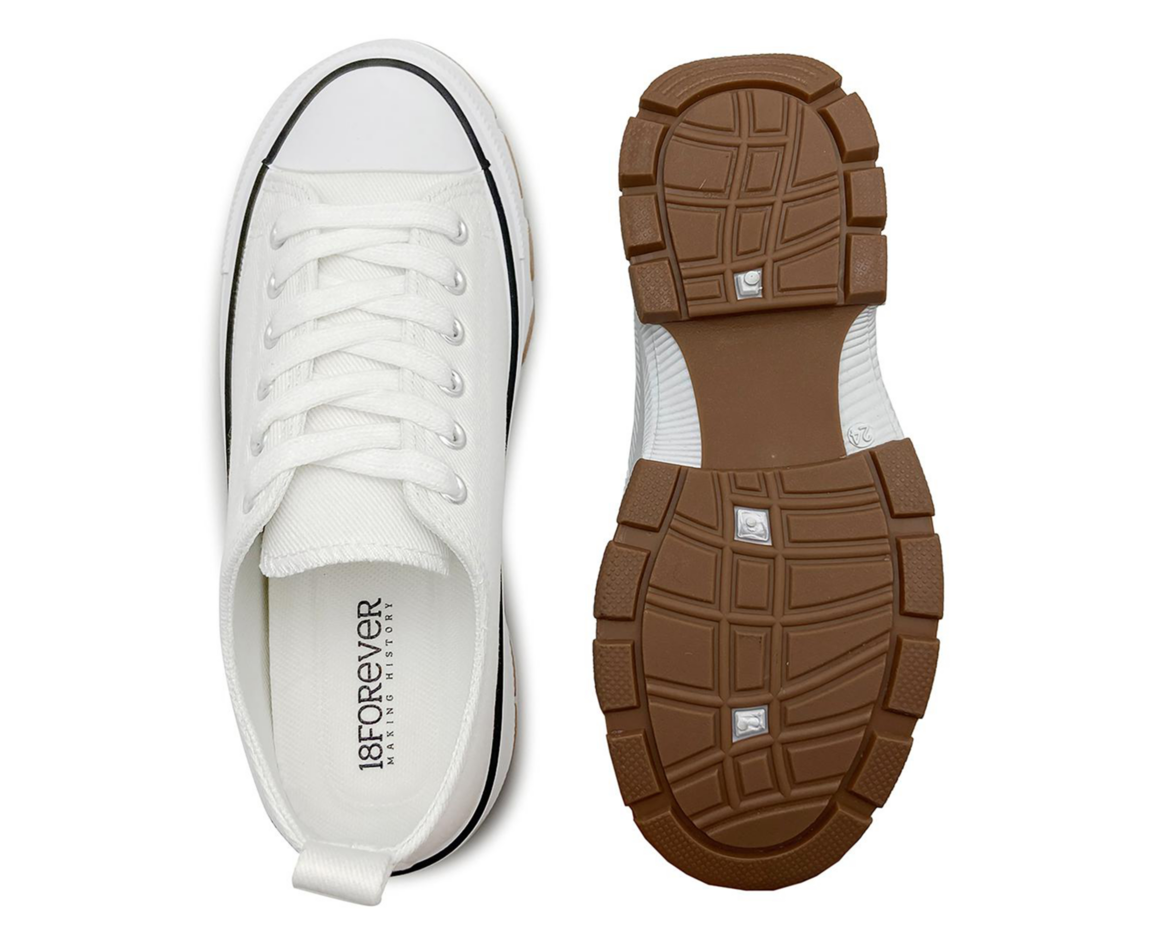 Foto 2 | Tenis Casuales 18 Forever para Mujer