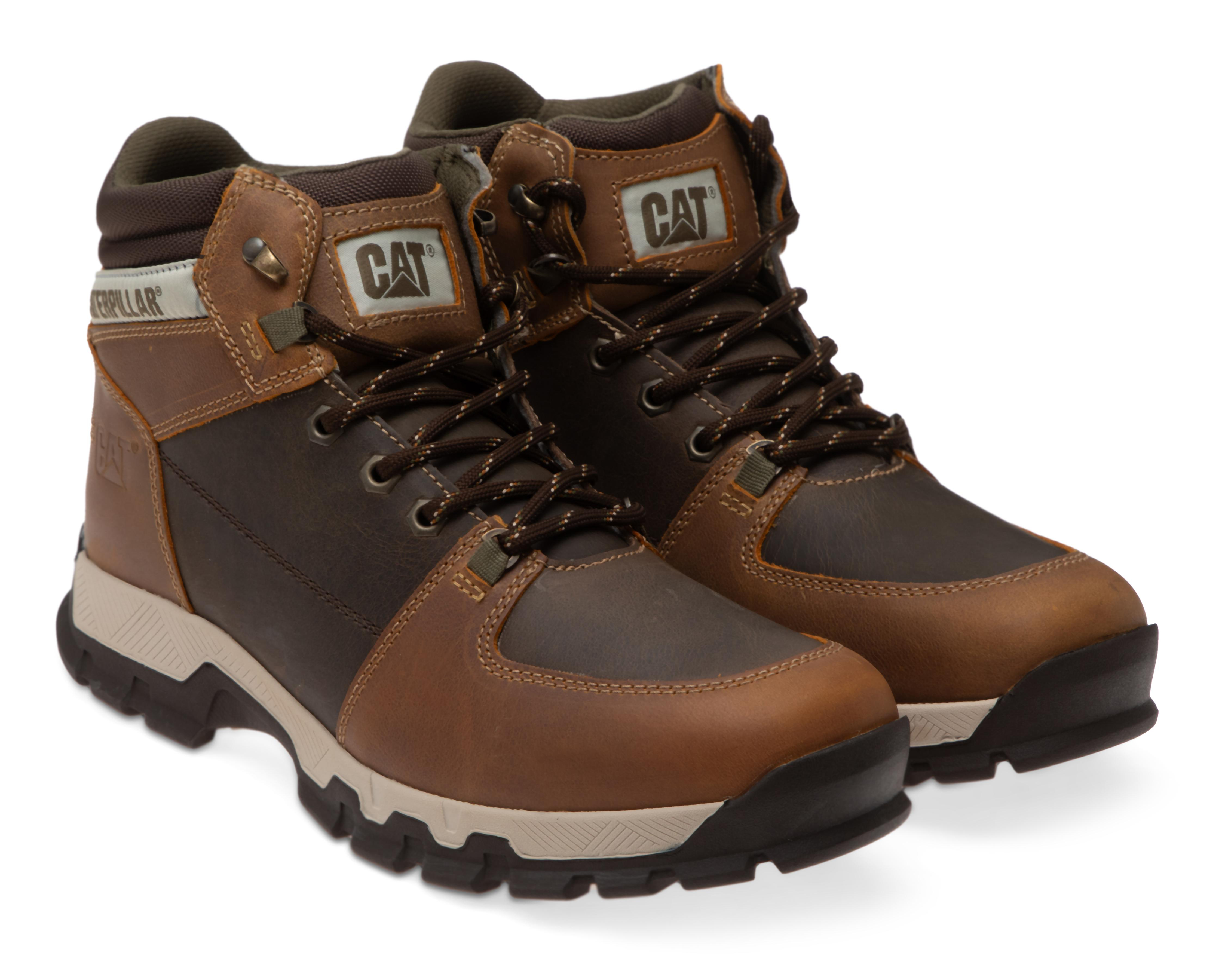 Botas Outdoor CAT de Piel para Hombre