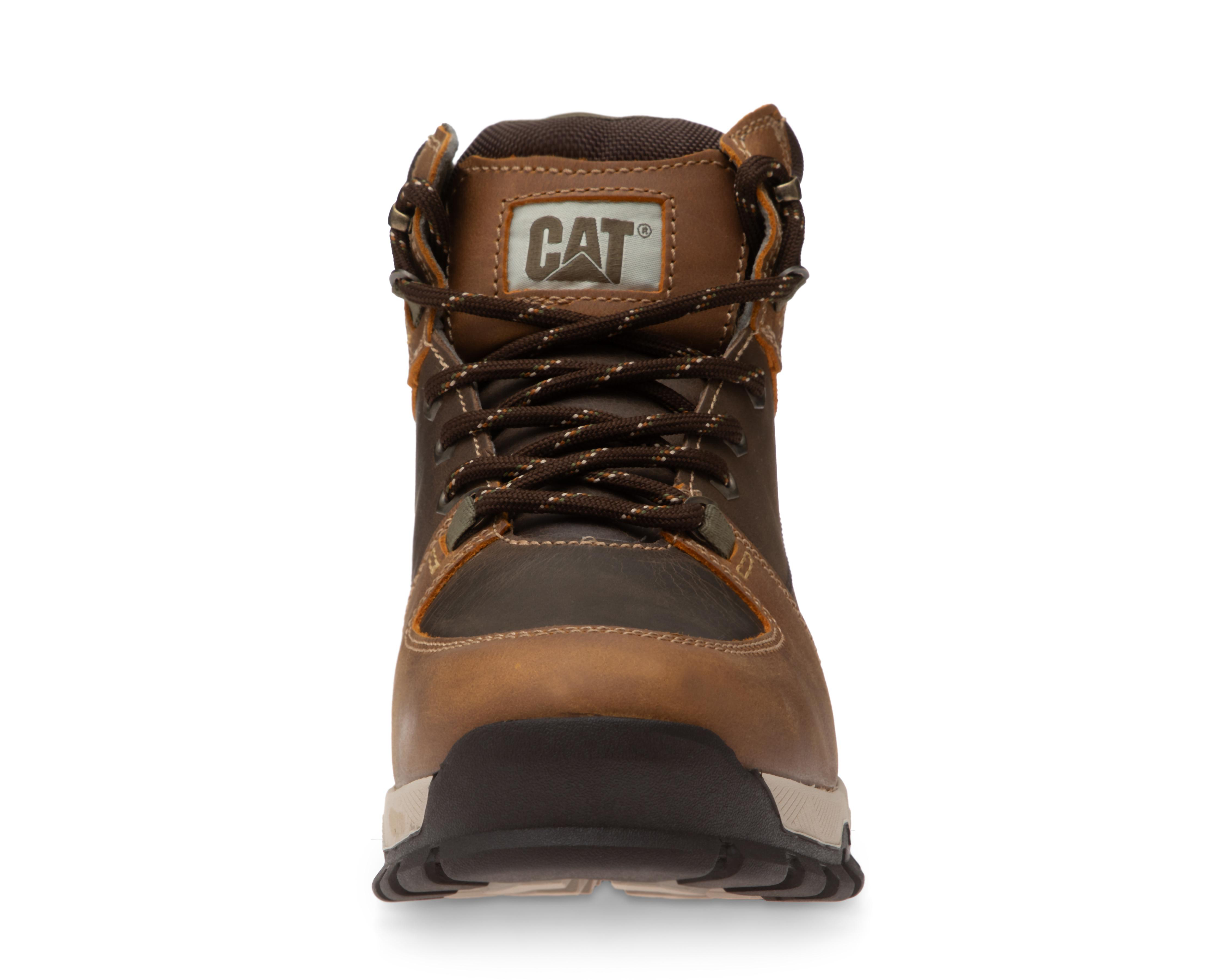 Foto 6 pulgar | Botas Outdoor CAT de Piel para Hombre