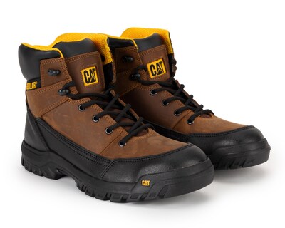 Foto 1 | Botas Casuales CAT de Piel para Hombre