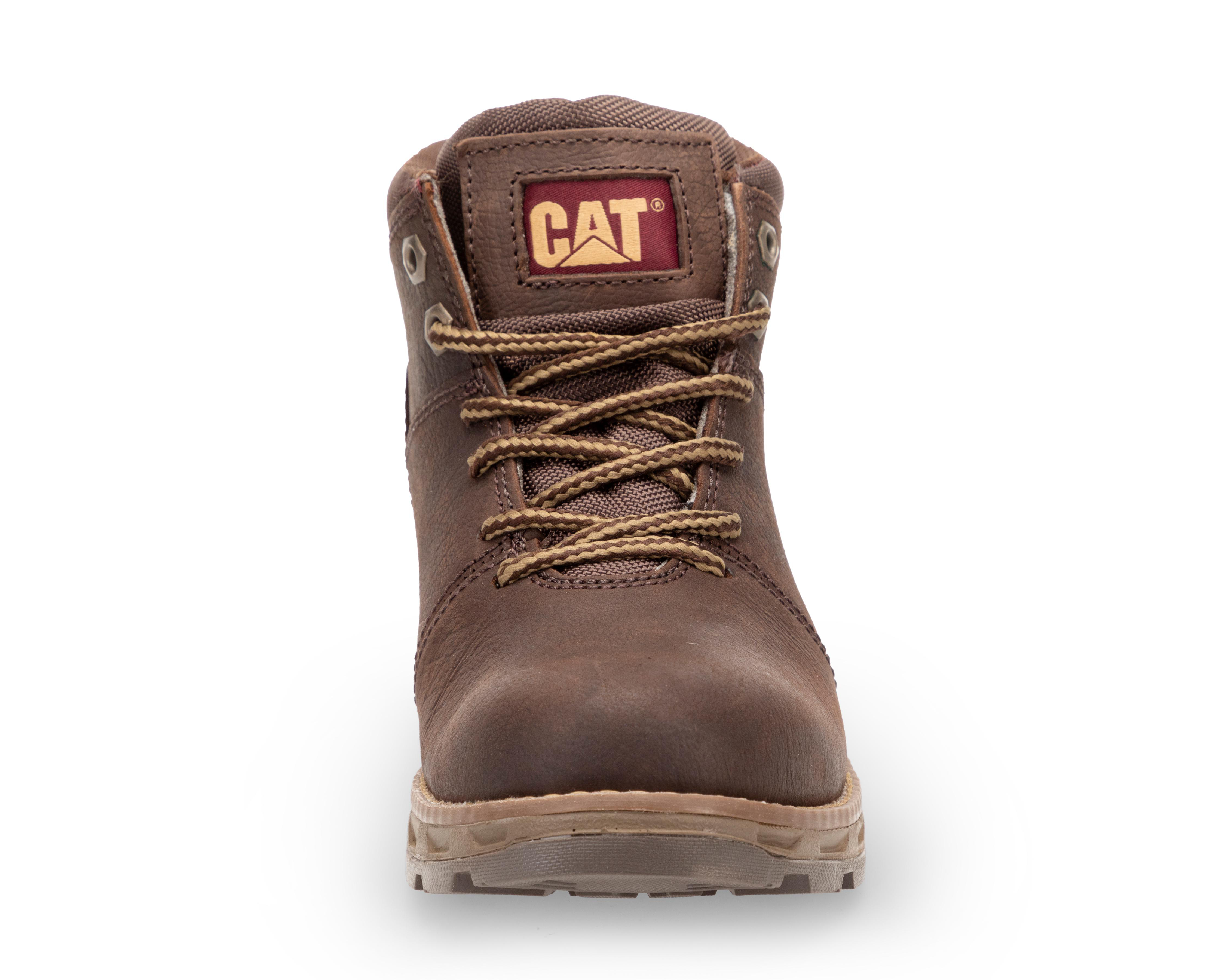 Foto 6 pulgar | Botas de Trabajo CAT de Piel para Hombre