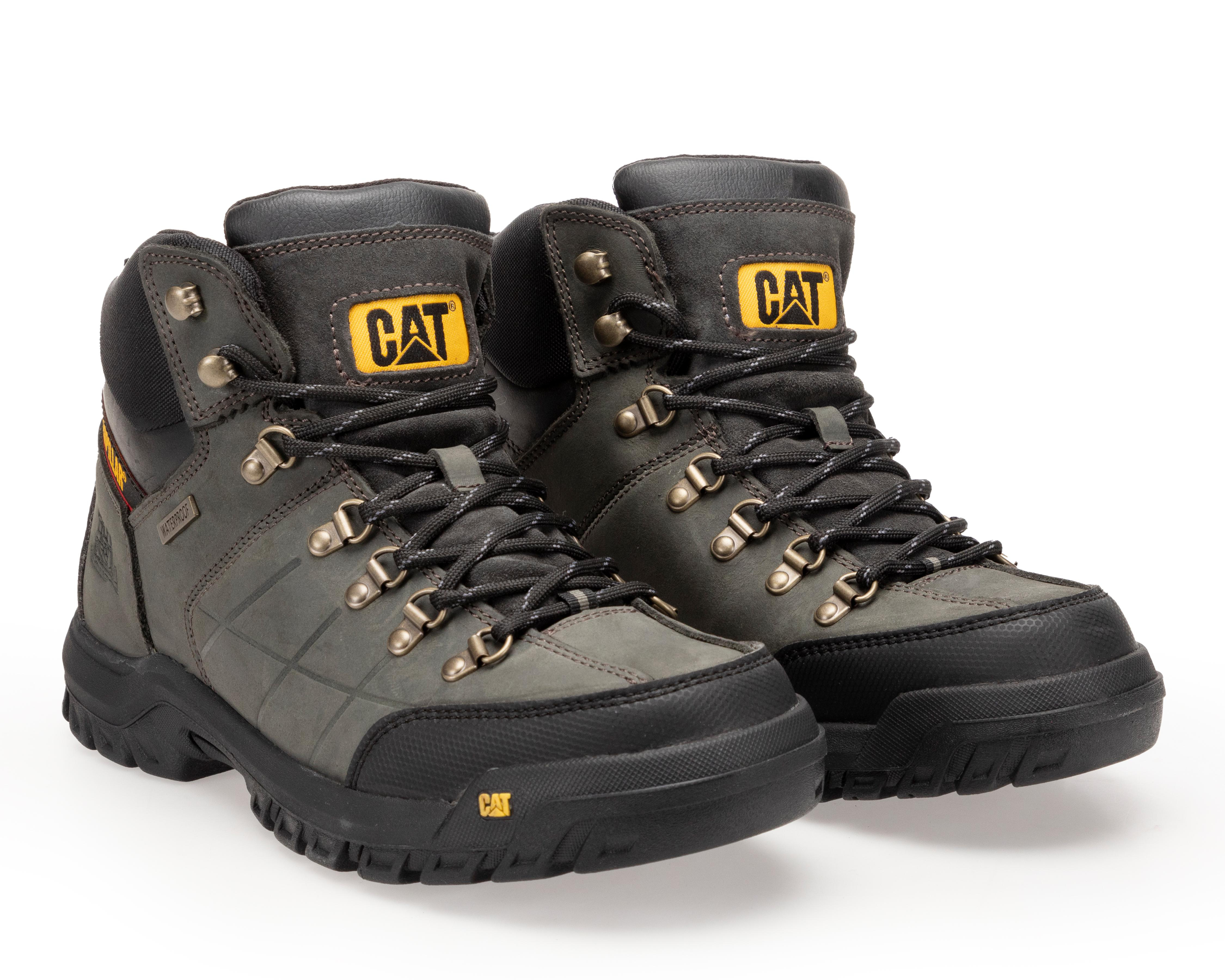 Botas de Trabajo CAT de Piel para Hombre