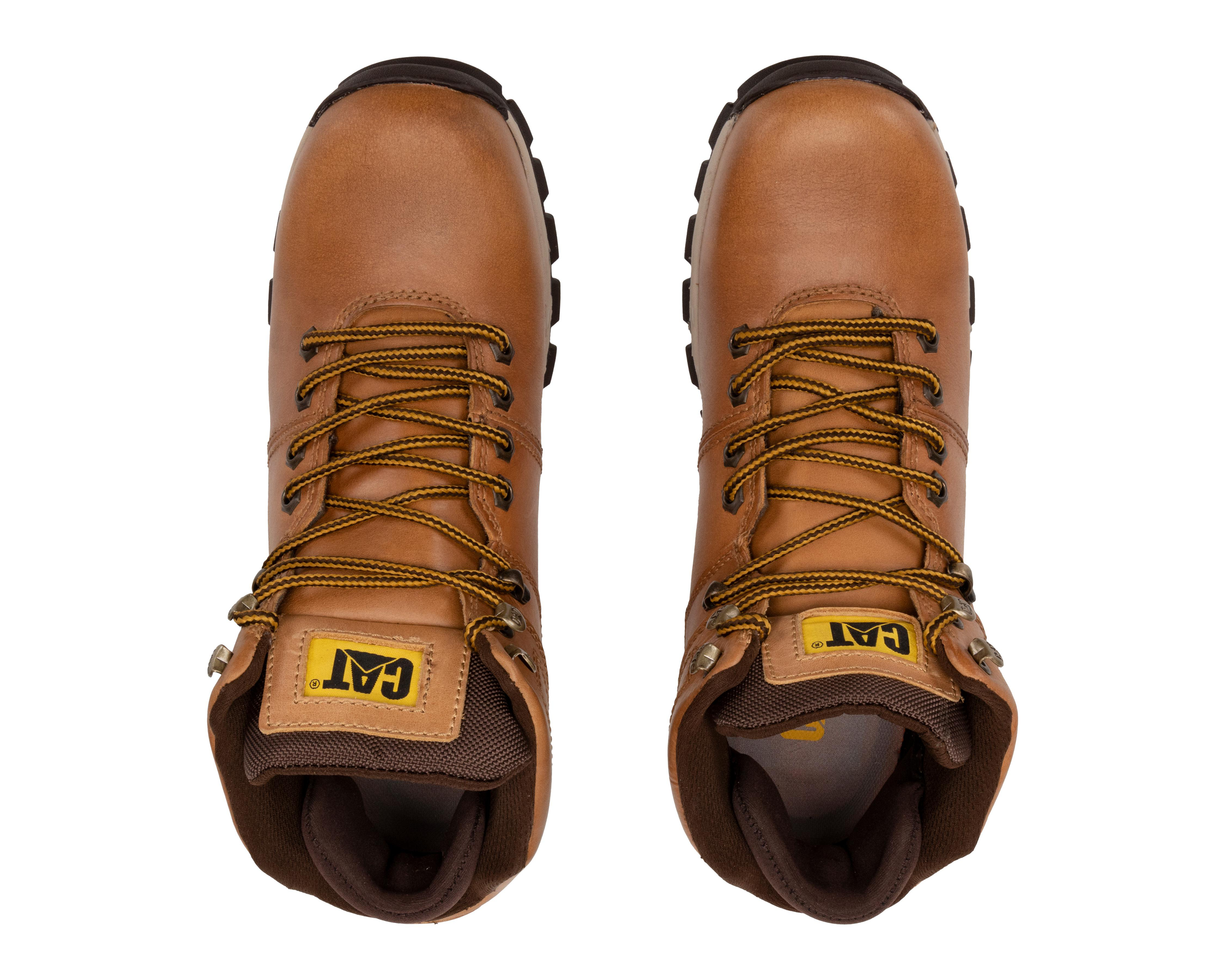 Foto 4 pulgar | Botas Outdoor CAT de Piel para Hombre