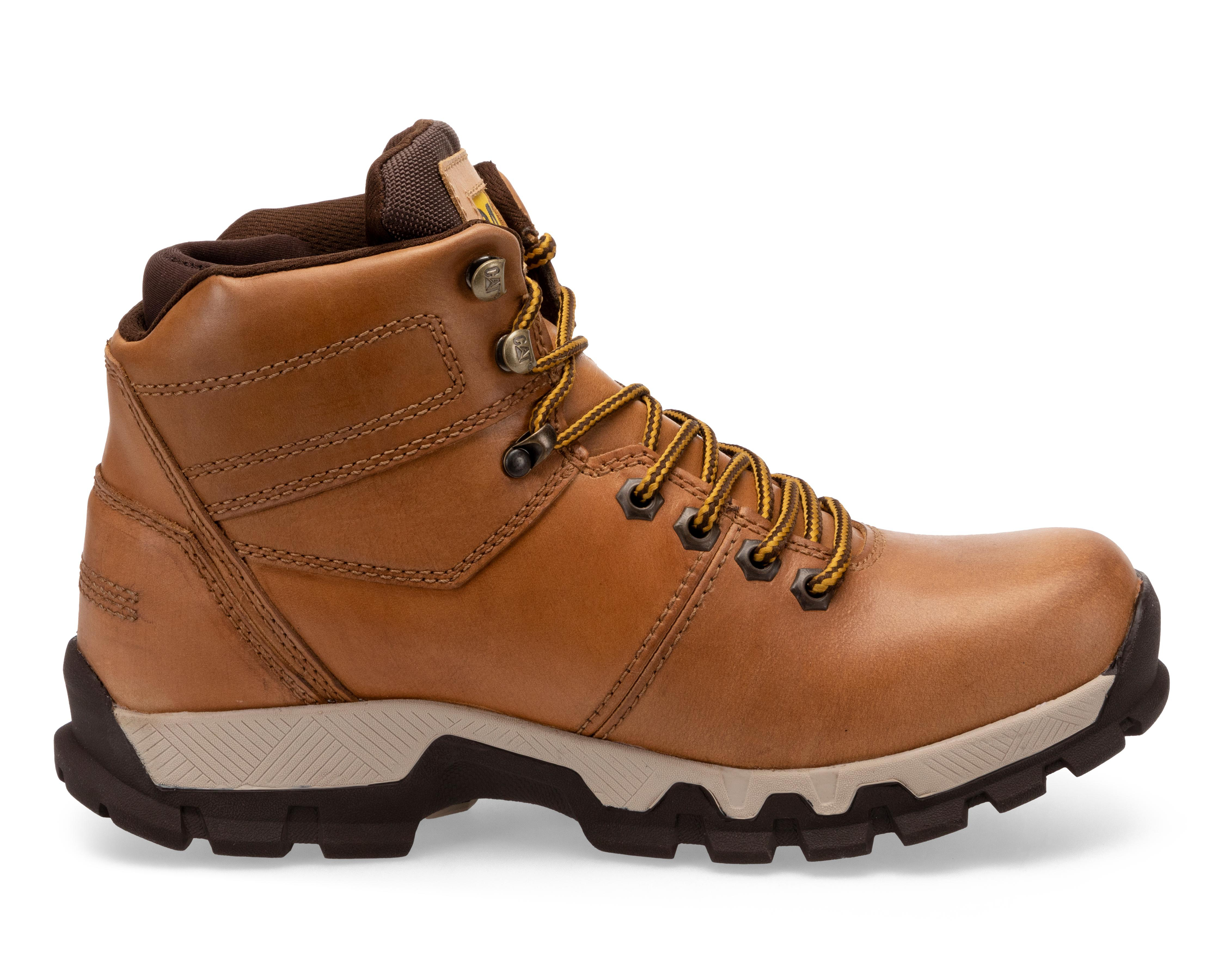 Foto 5 pulgar | Botas Outdoor CAT de Piel para Hombre