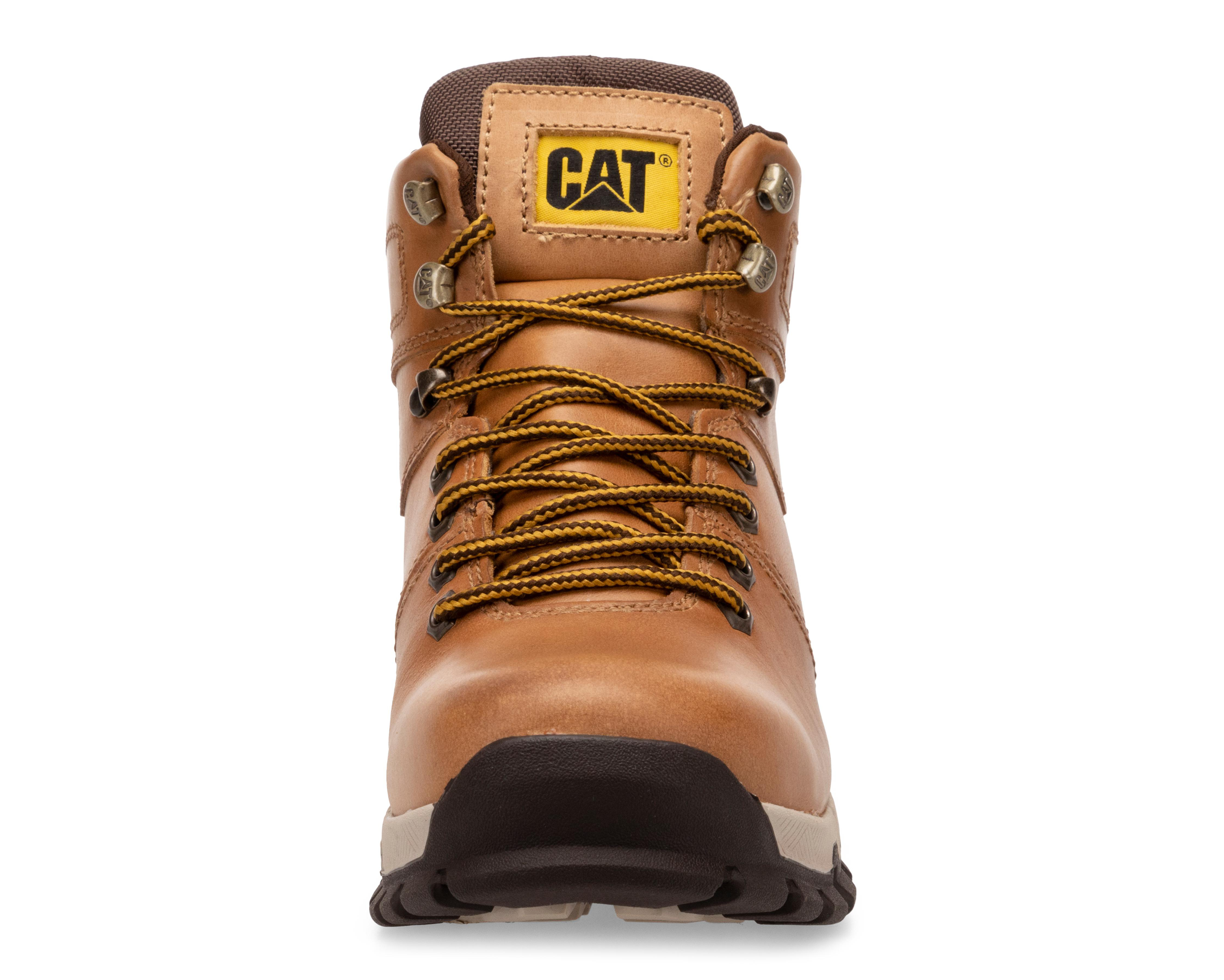 Foto 6 pulgar | Botas Outdoor CAT de Piel para Hombre