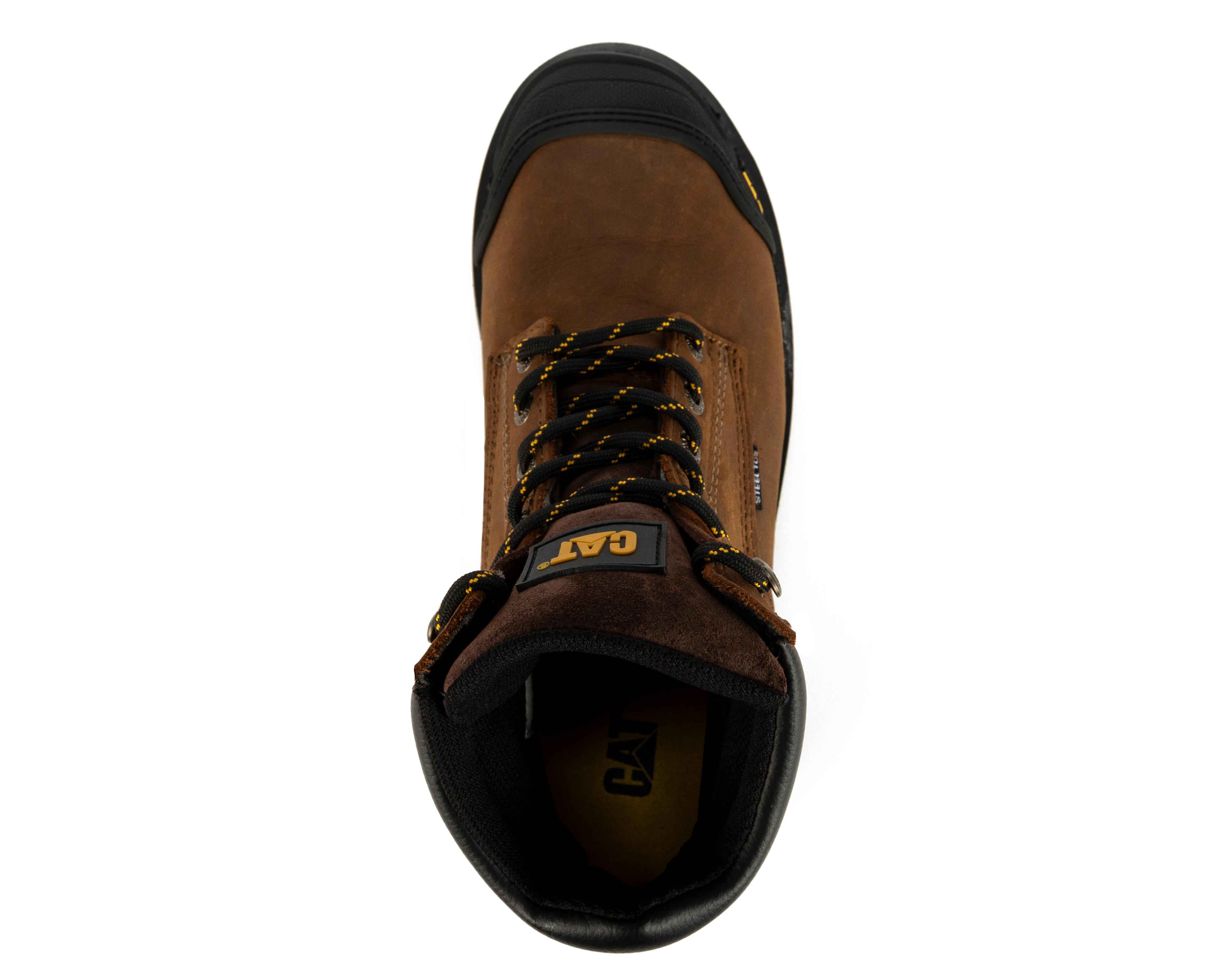 Foto 6 pulgar | Botas de Trabajo CAT de Piel para Hombre