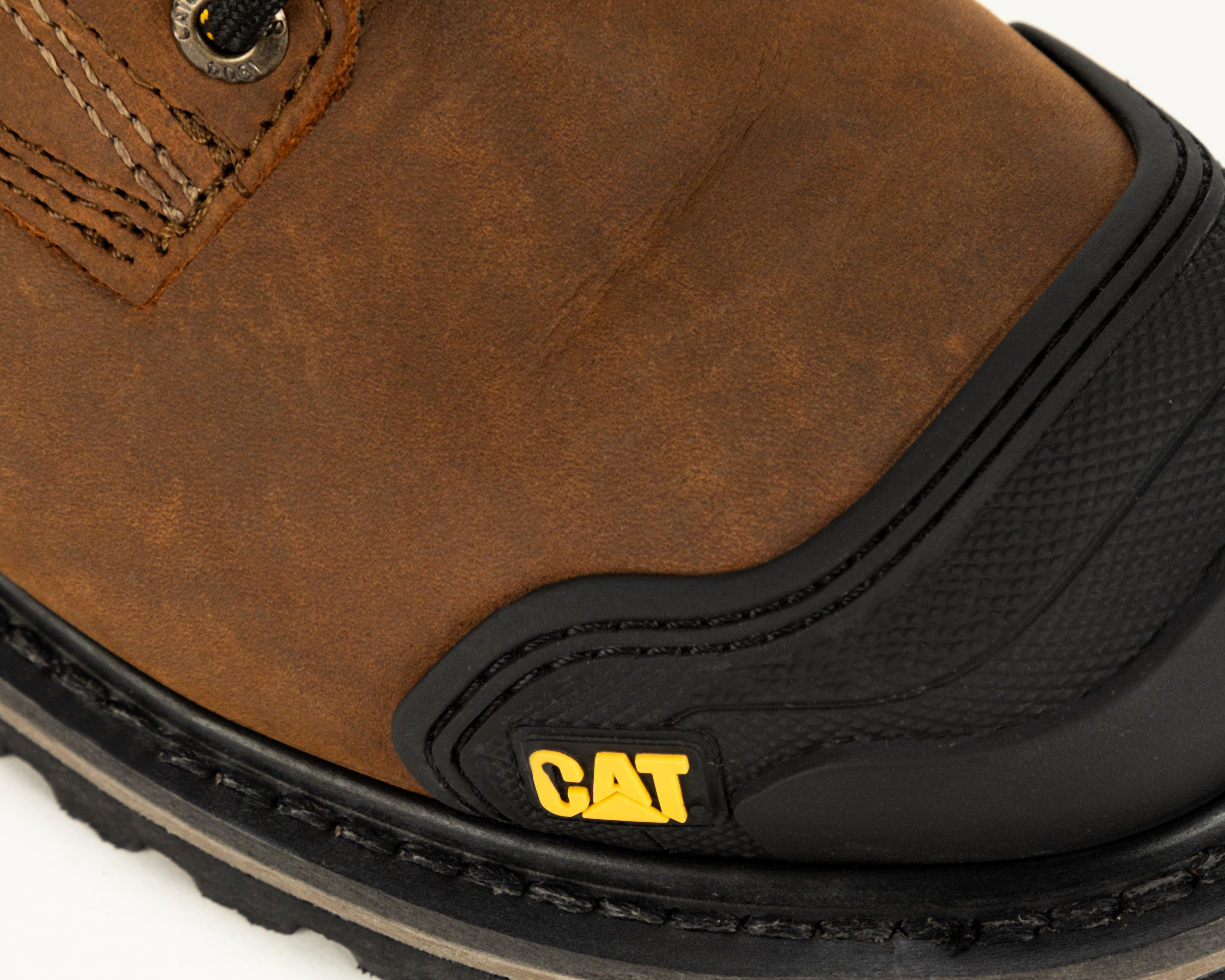 Foto 7 pulgar | Botas de Trabajo CAT de Piel para Hombre