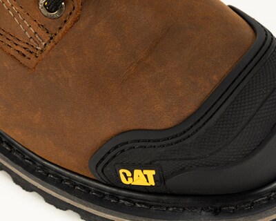 Foto 6 | Botas de Trabajo CAT de Piel para Hombre