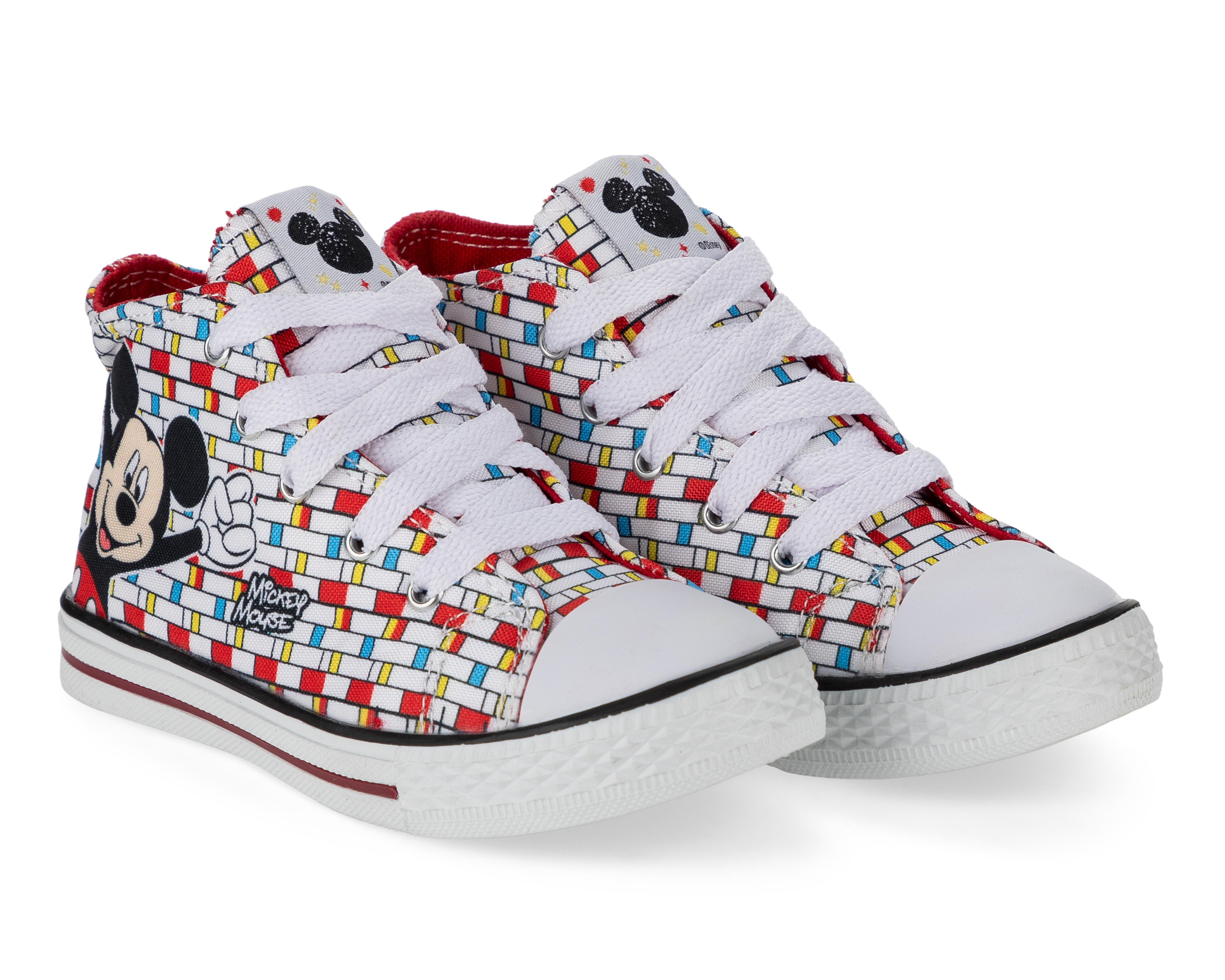 Tenis de Moda Disney Mickey Mouse para Bebé Niño