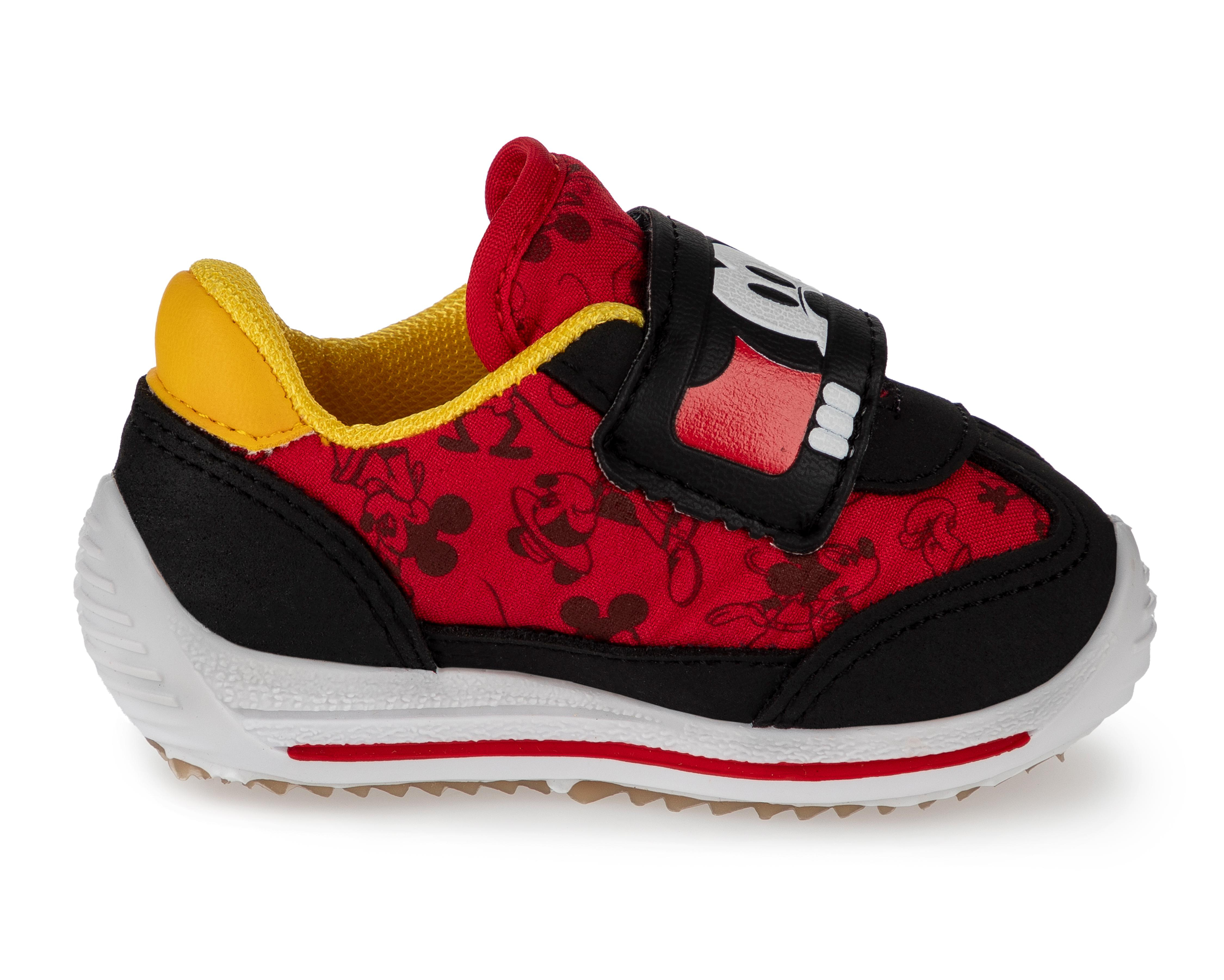 Foto 5 pulgar | Tenis de Moda Disney Mickey Mouse para Bebé Niño