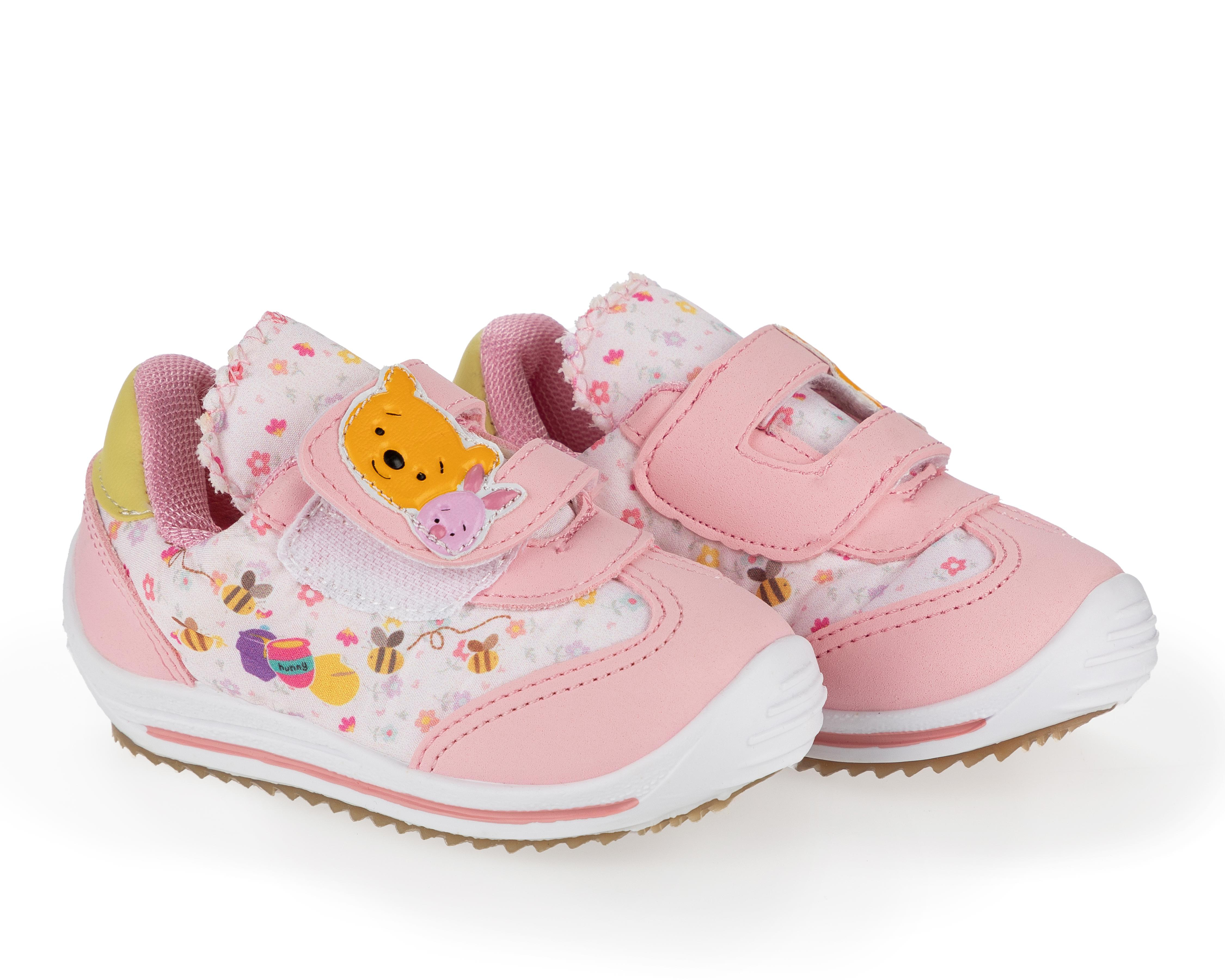 Tenis de Moda Disney Winnie Pooh para Bebé Niña