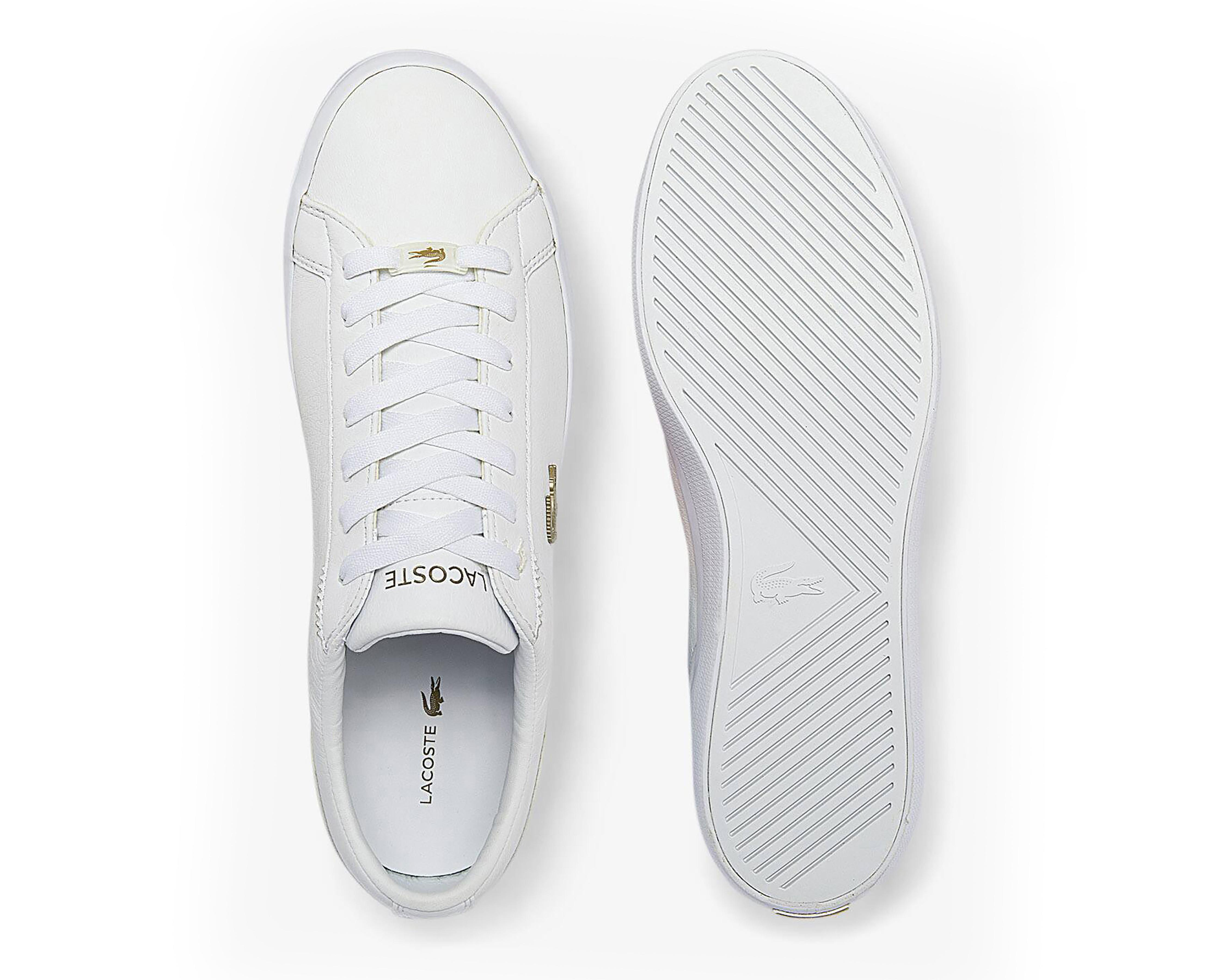 Foto 3 pulgar | Tenis Casuales Lacoste de Piel para Hombre