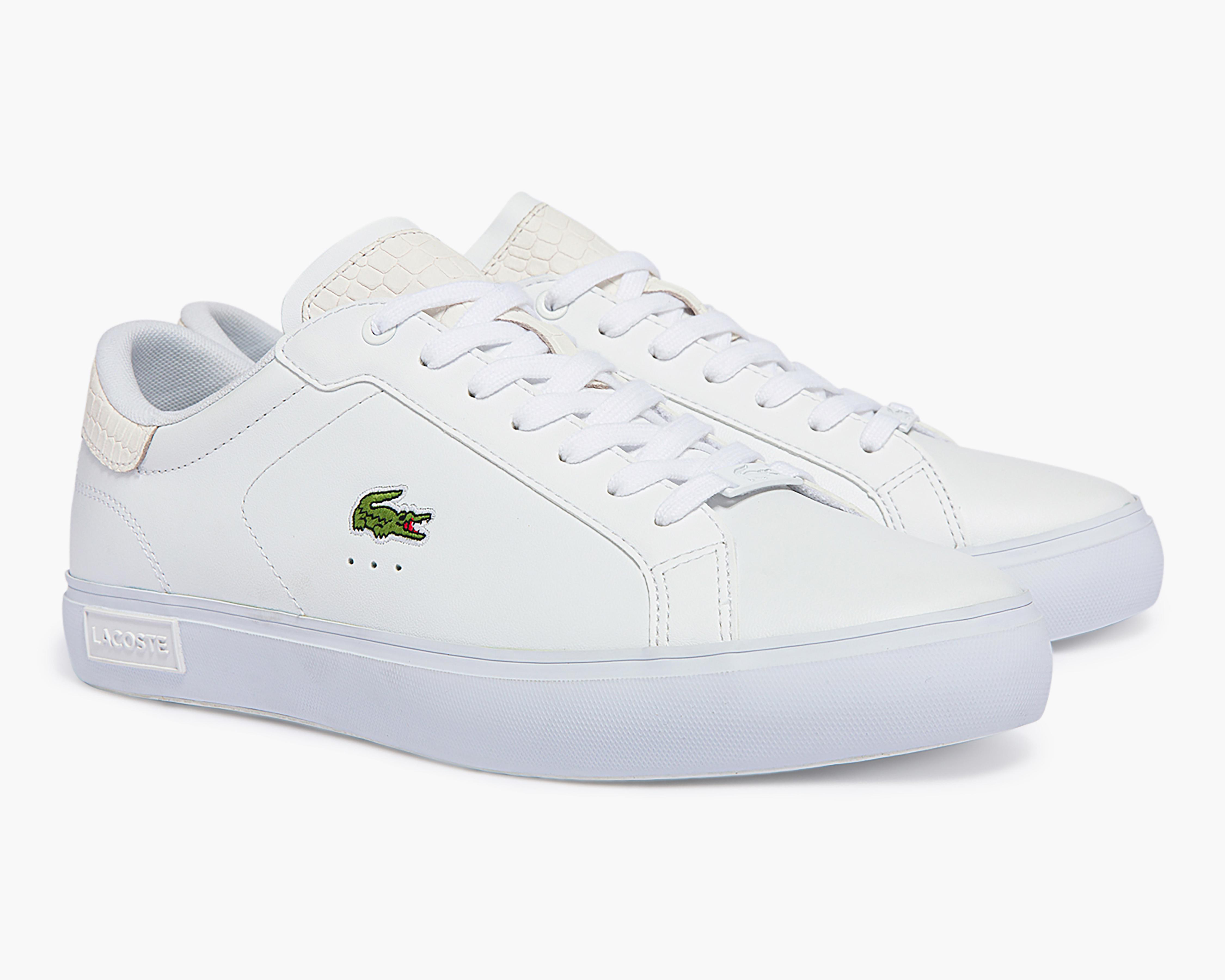 Tenis Casuales Lacoste de Piel para Hombre