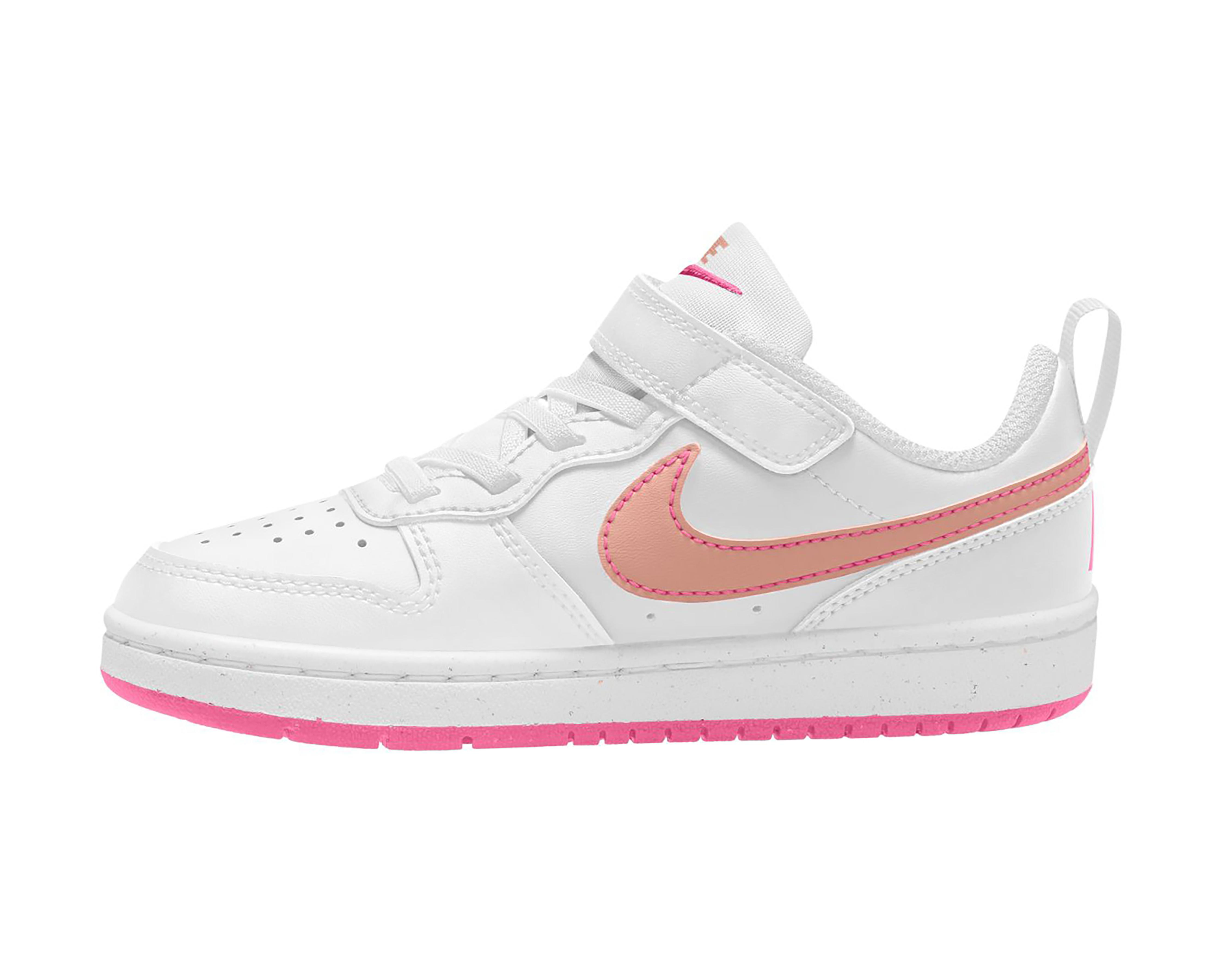 Foto 2 pulgar | Tenis Nike Court Borough Low Recraft para Niña