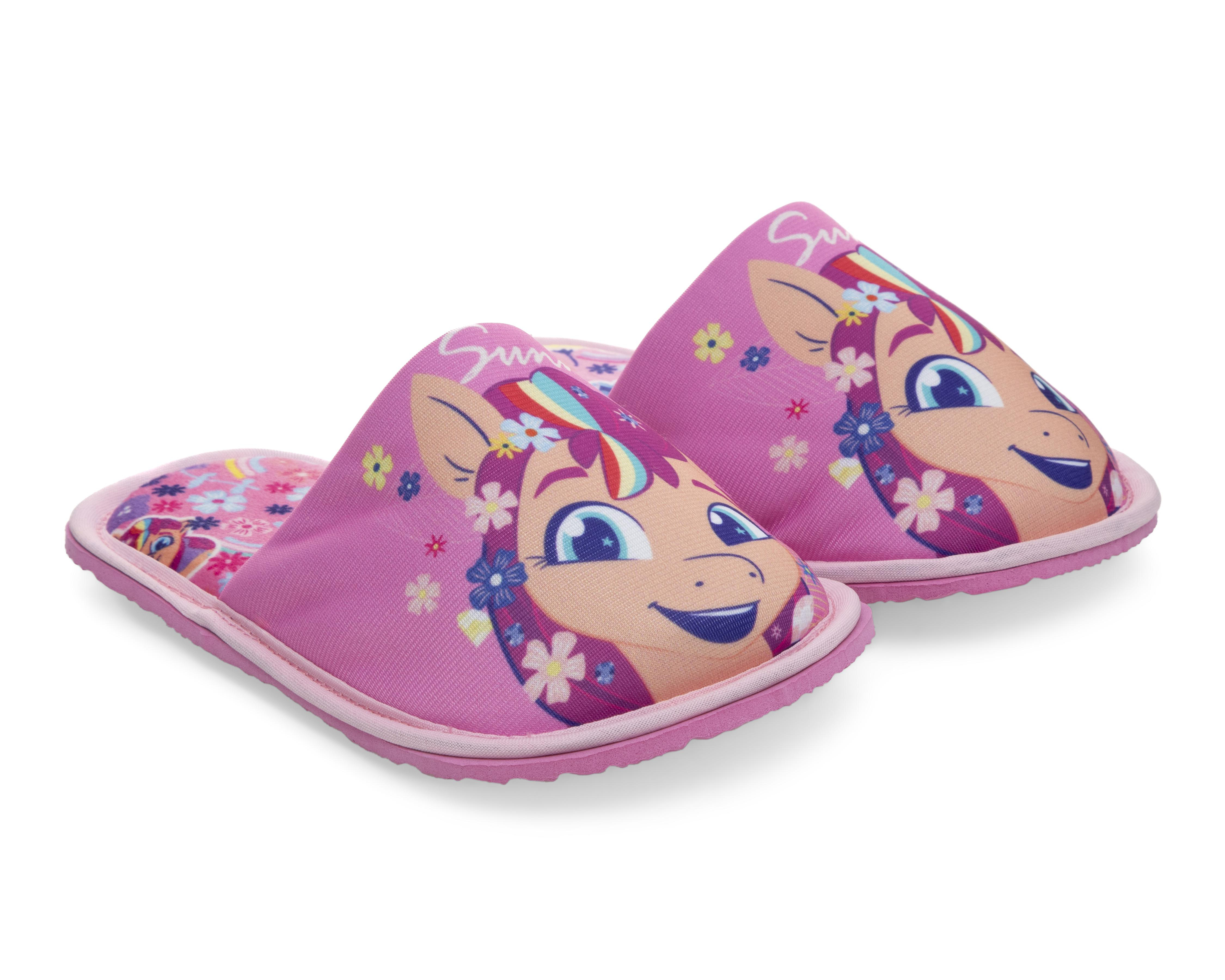 Foto 2 pulgar | Pantuflas My Little Pony para Niña
