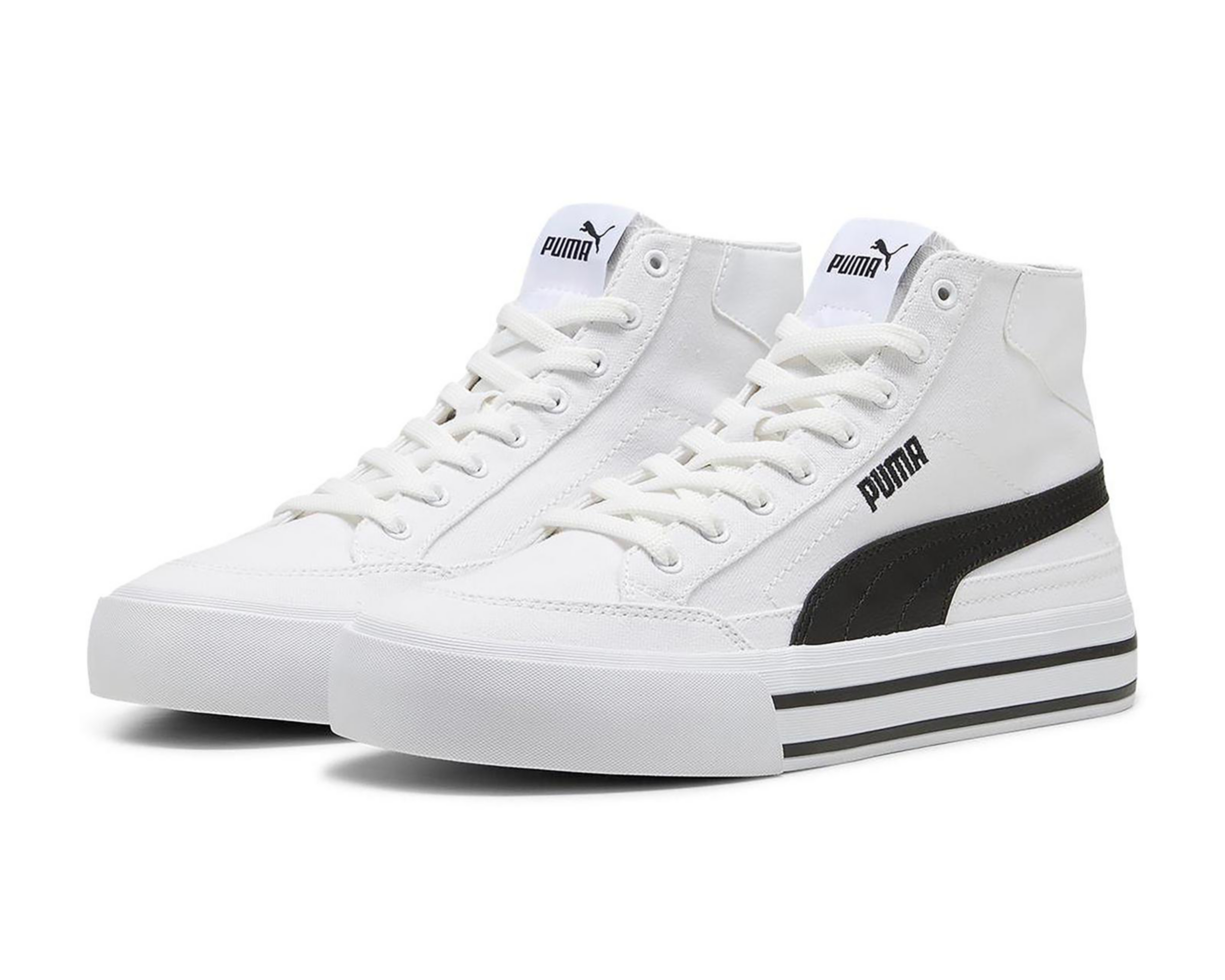 Tenis Puma Court Classic Vulc Mid para Hombre