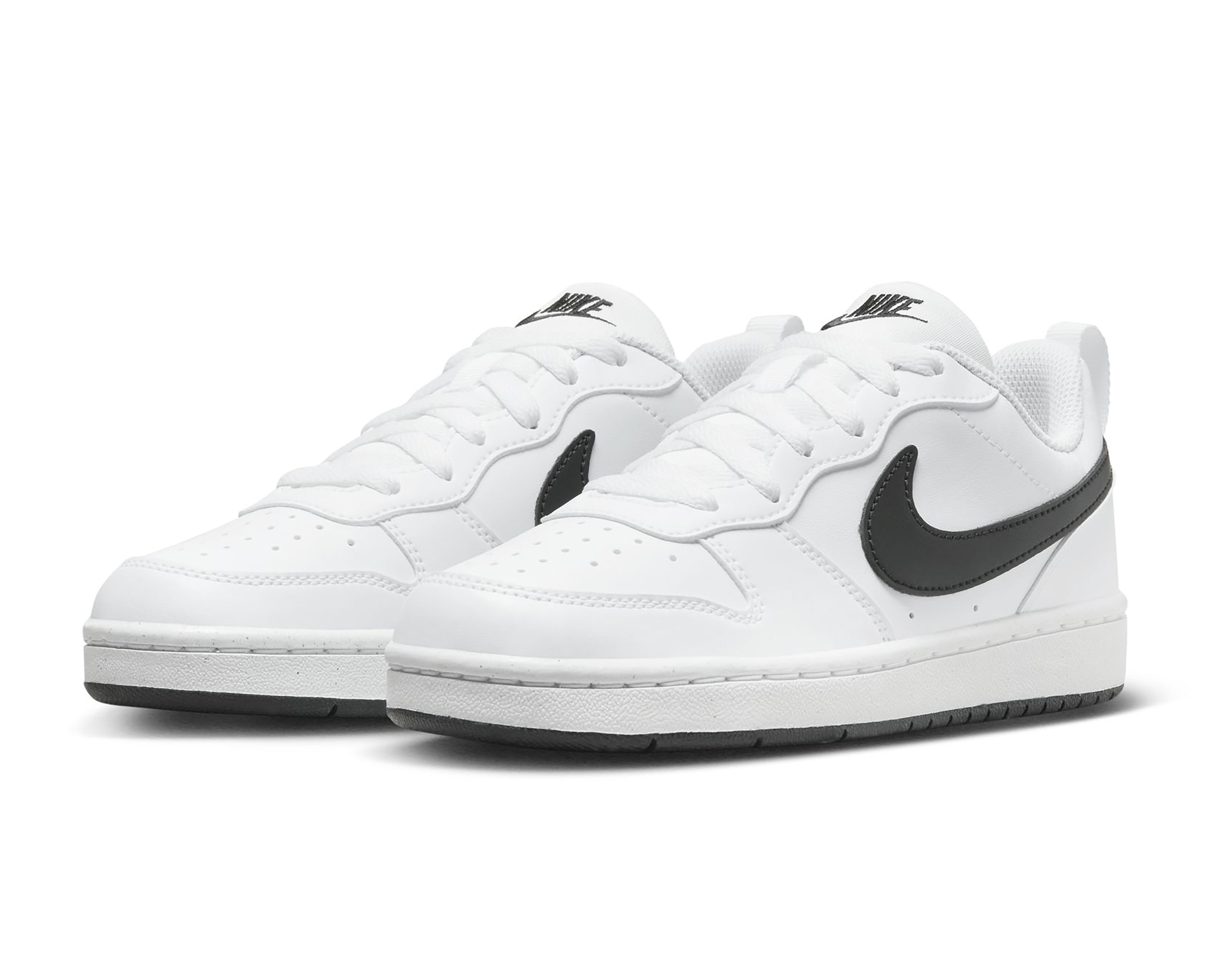 Foto 2 pulgar | Tenis Nike Court Borough Low Recraft Juveniles