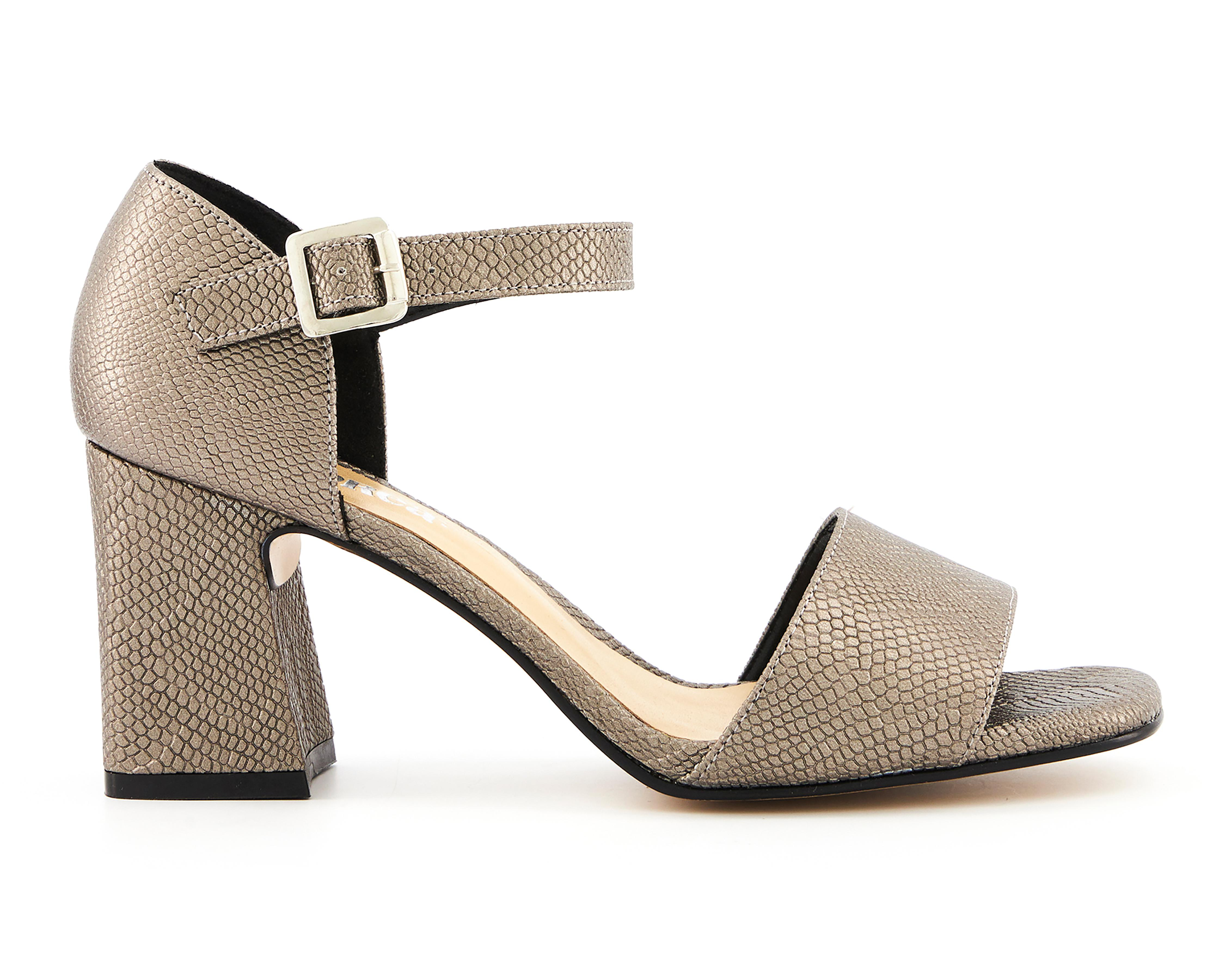Foto 4 | Sandalias de Tacón Andrea para Mujer