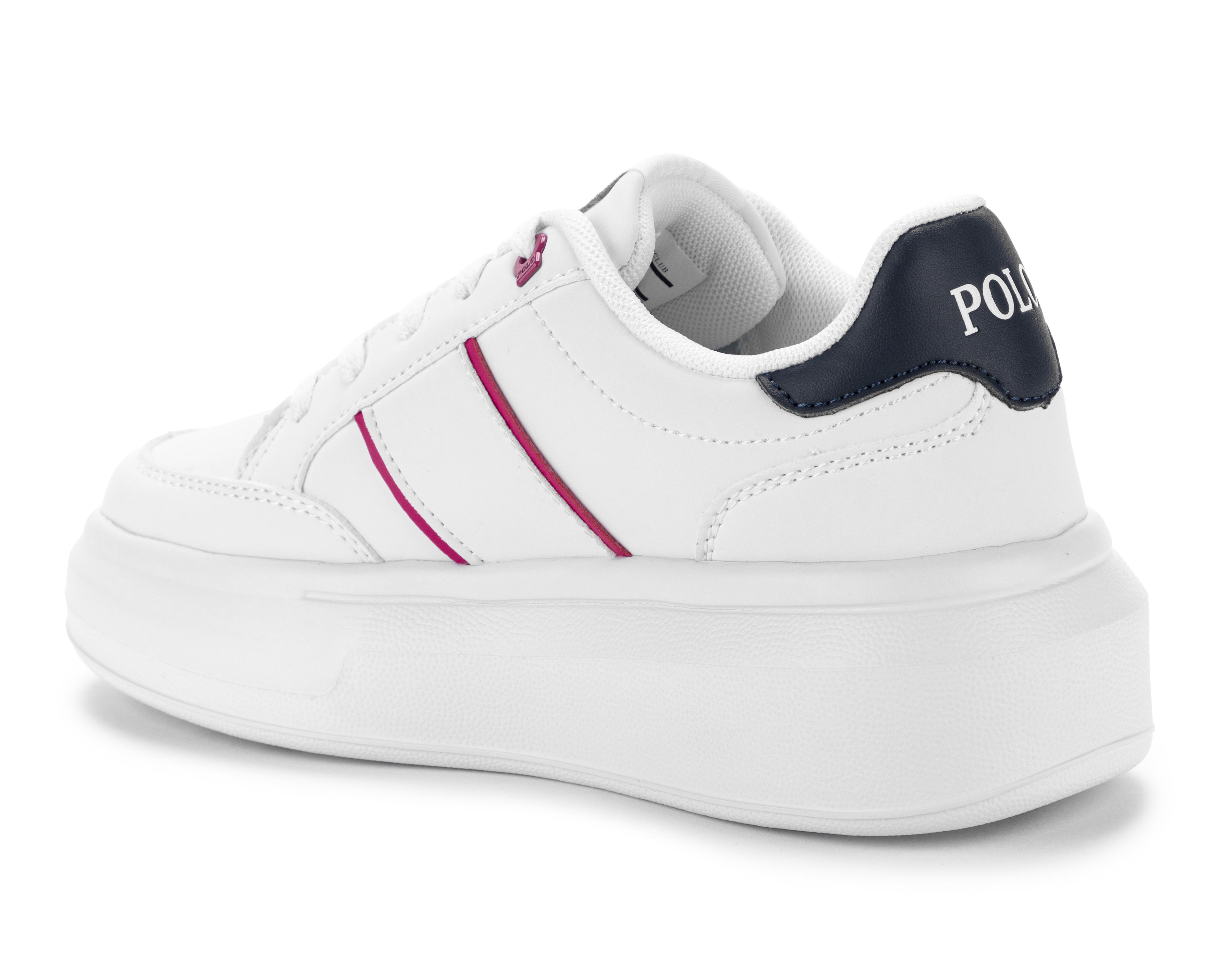 Foto 4 pulgar | Tenis Casuales York Team Polo Club para Mujer