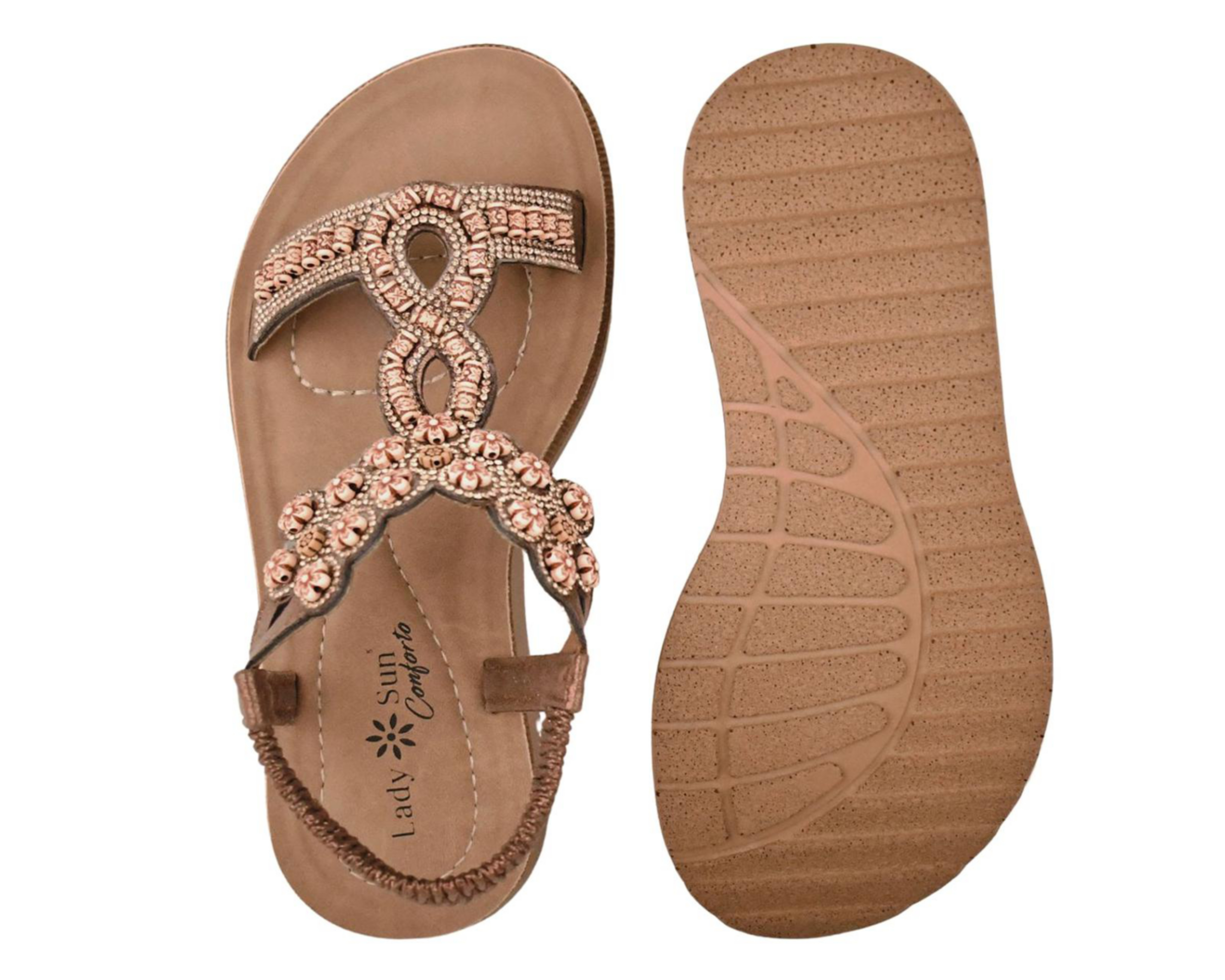 Foto 3 pulgar | Sandalias Confort Lady Sun Conforto para Mujer